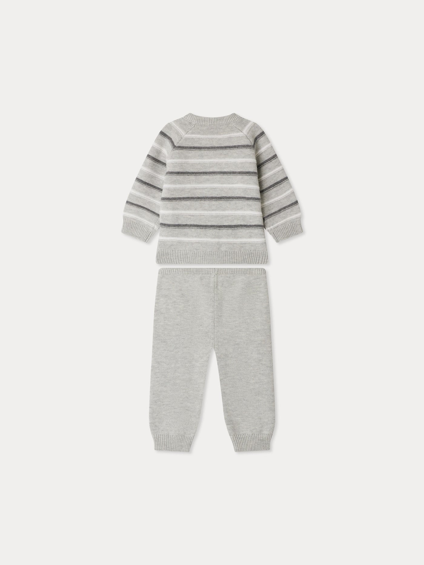 Justio gray striped set