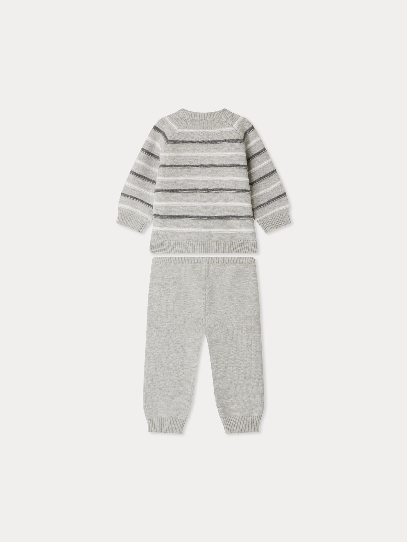Justio grey striped set