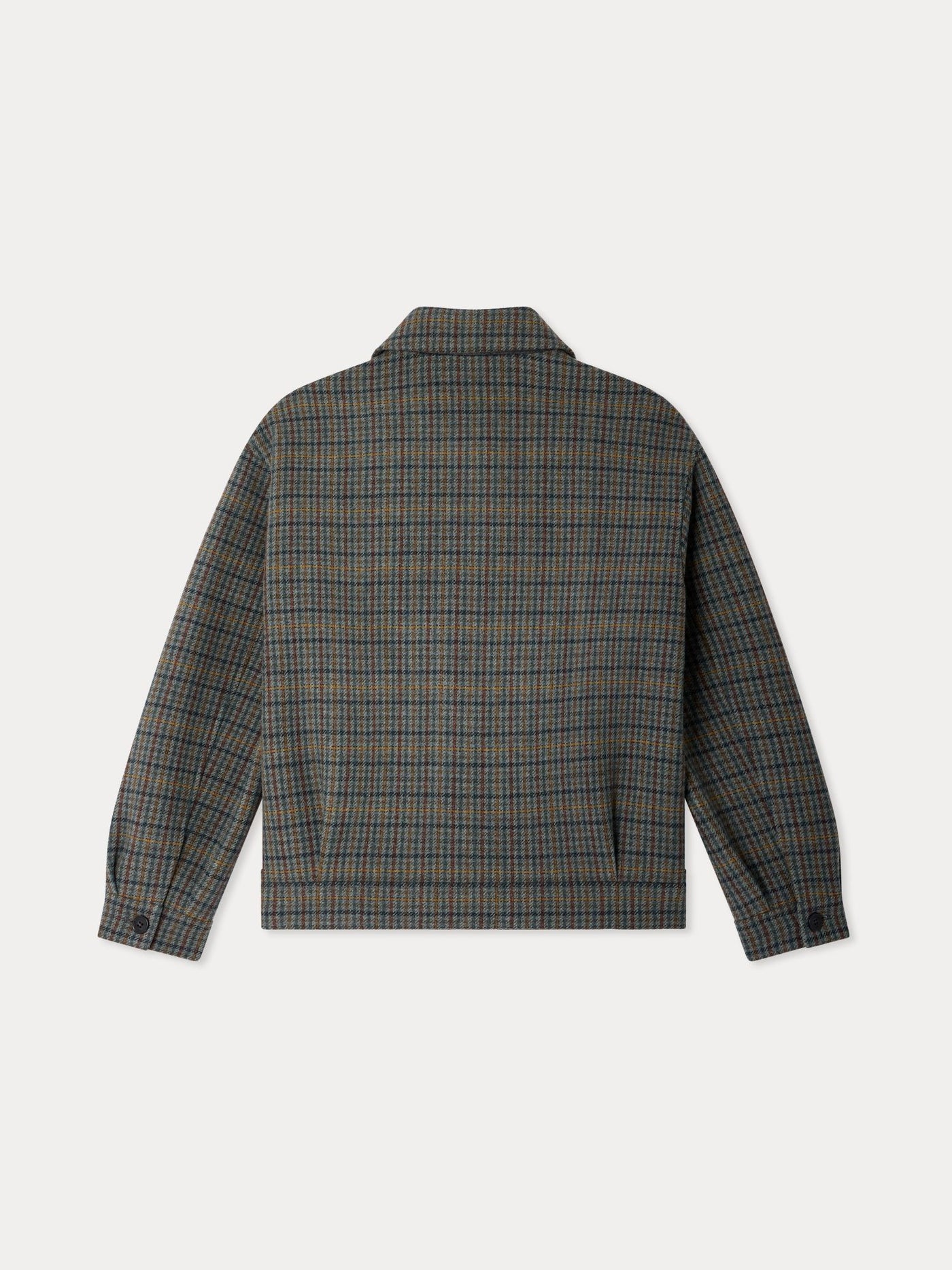 Jocket checked jacket in woollen cloth