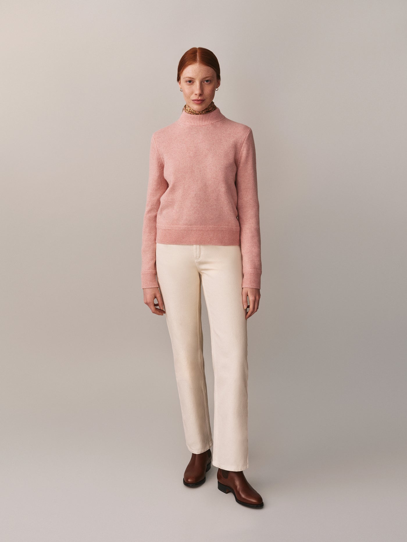 Jylo sweater blush pink