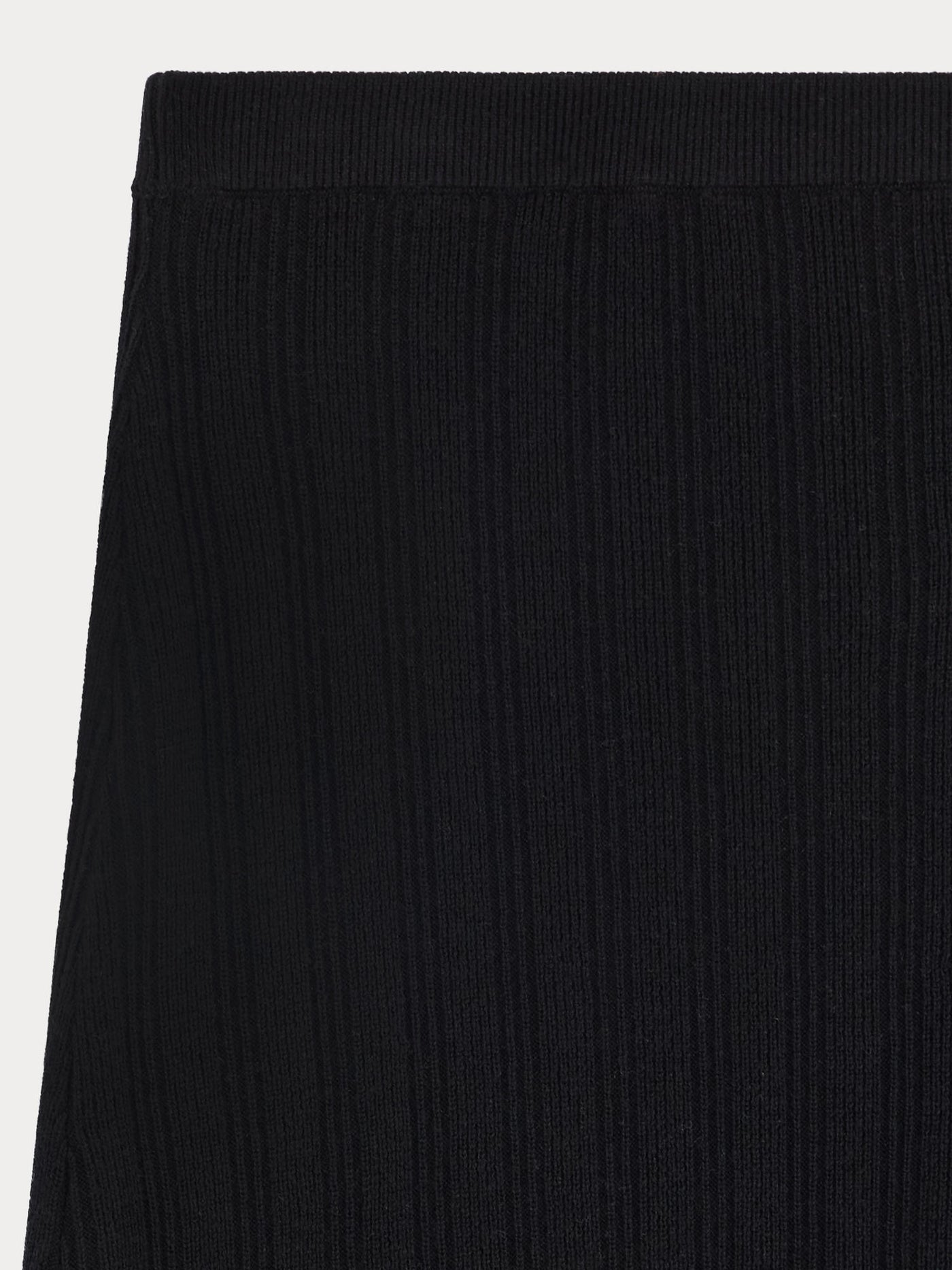 Jylsa wool and cashmere ruffled skirt
