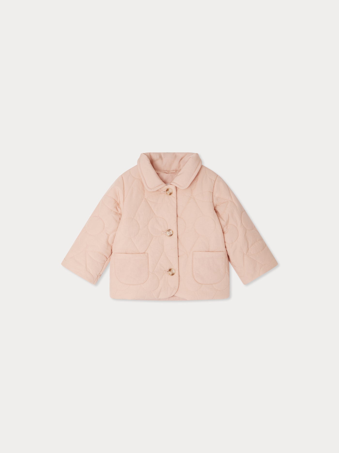 Juno quilted jacket in pink