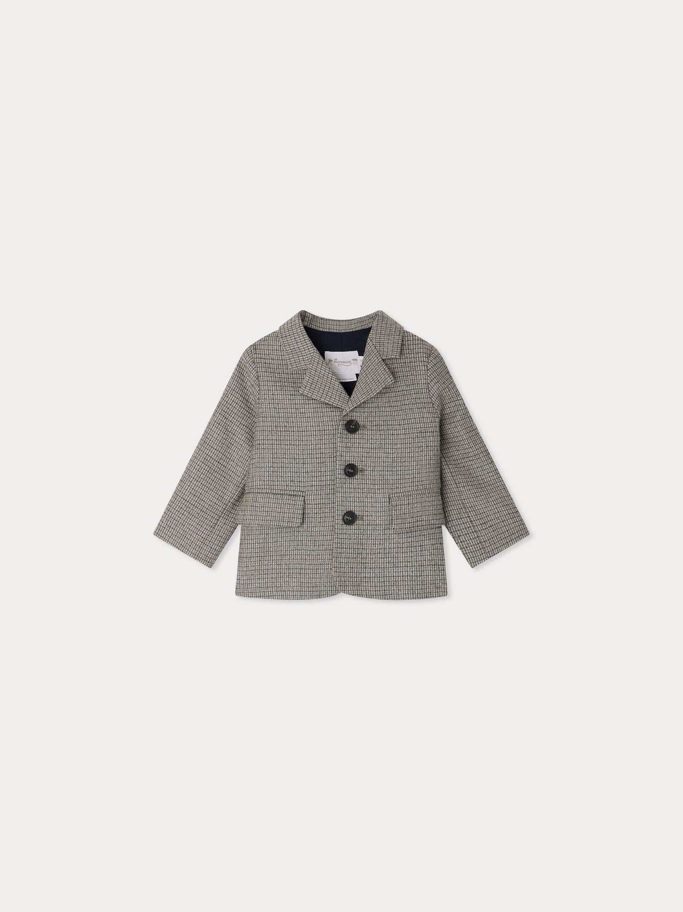 Leopold micro-check flannel jacket