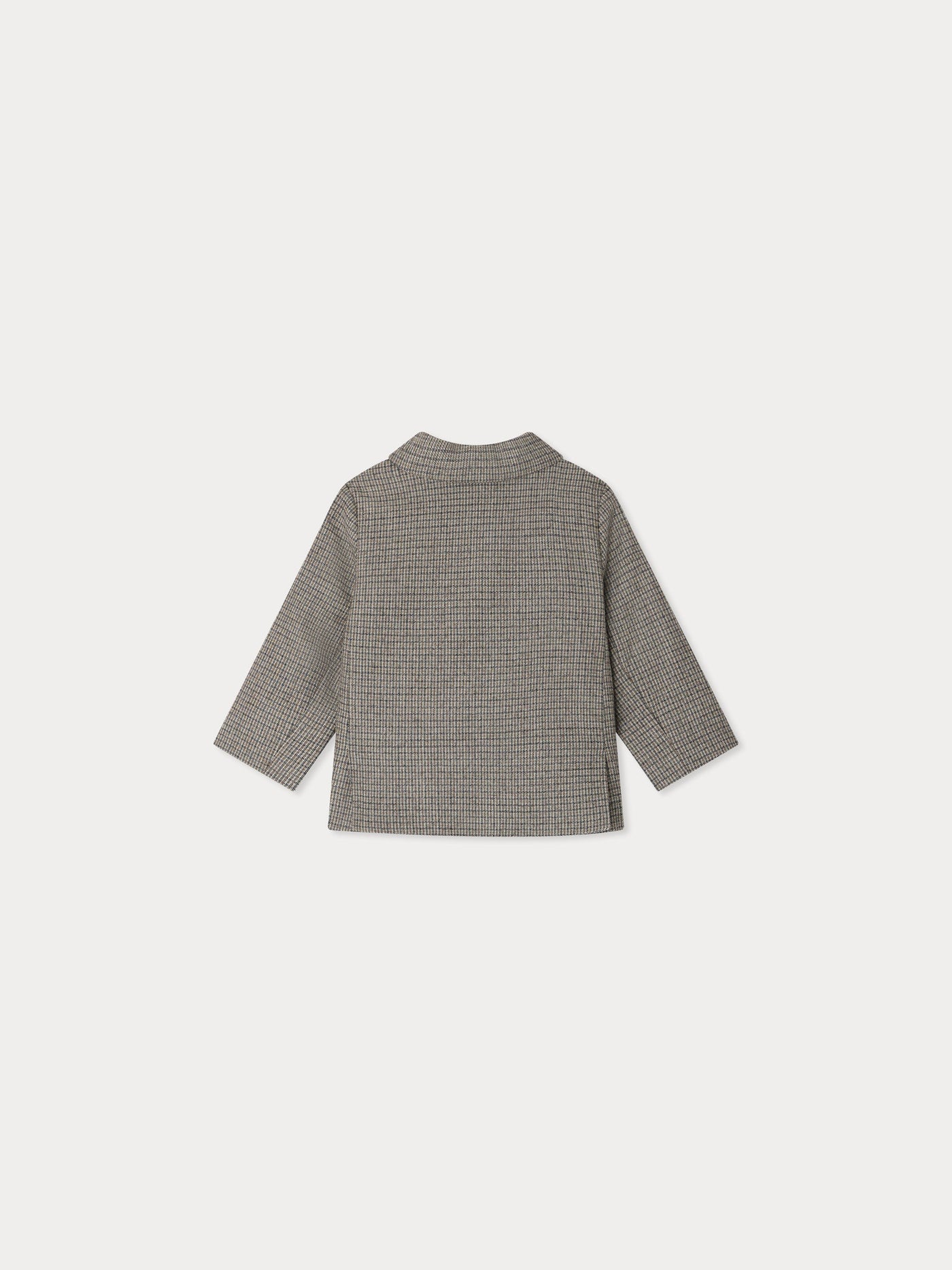 Leopold micro-check flannel jacket