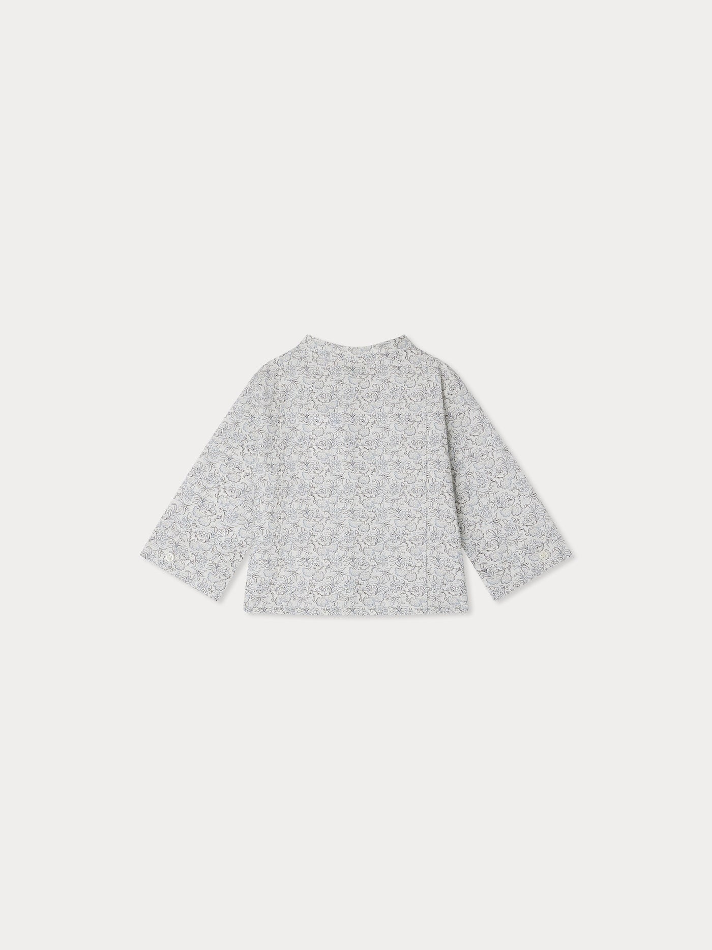 Ganni printed organic cotton shirt