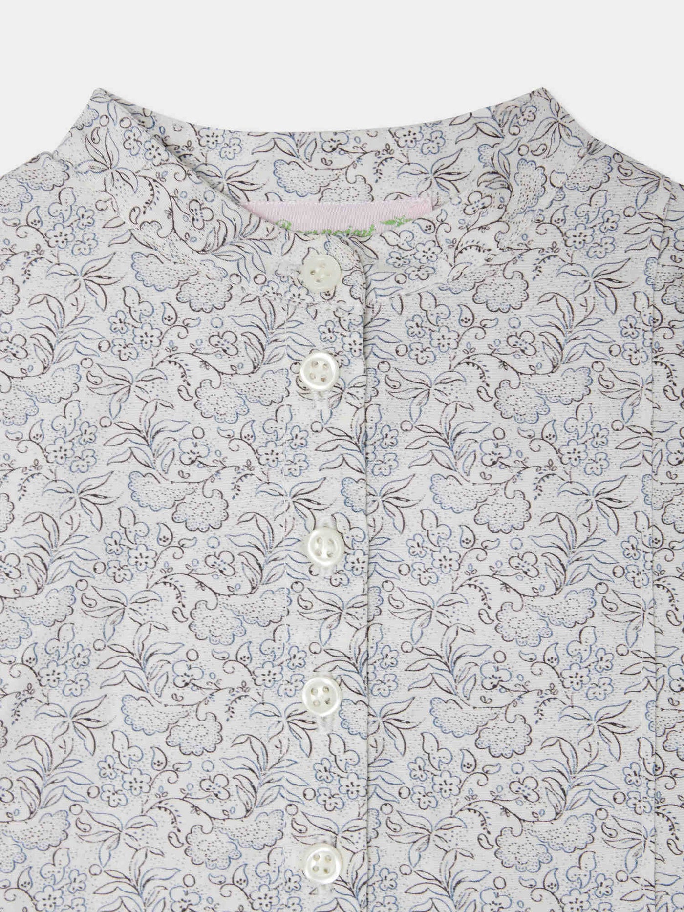 Ganni printed organic cotton shirt