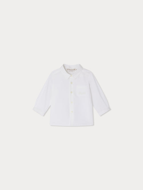 Malo cotton poplin shirt