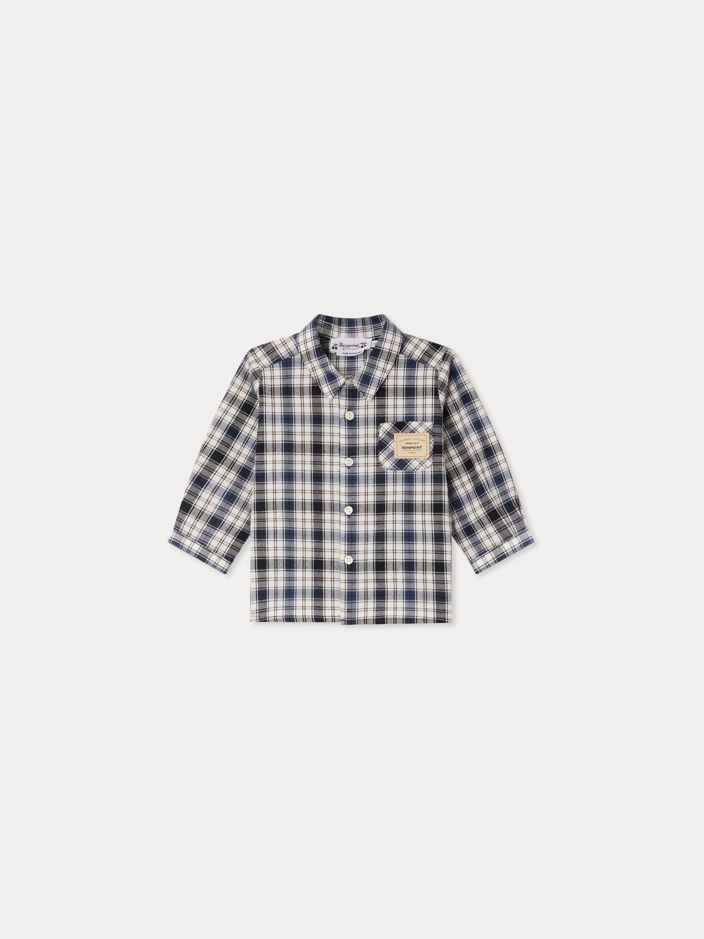 Malo shirt indigo