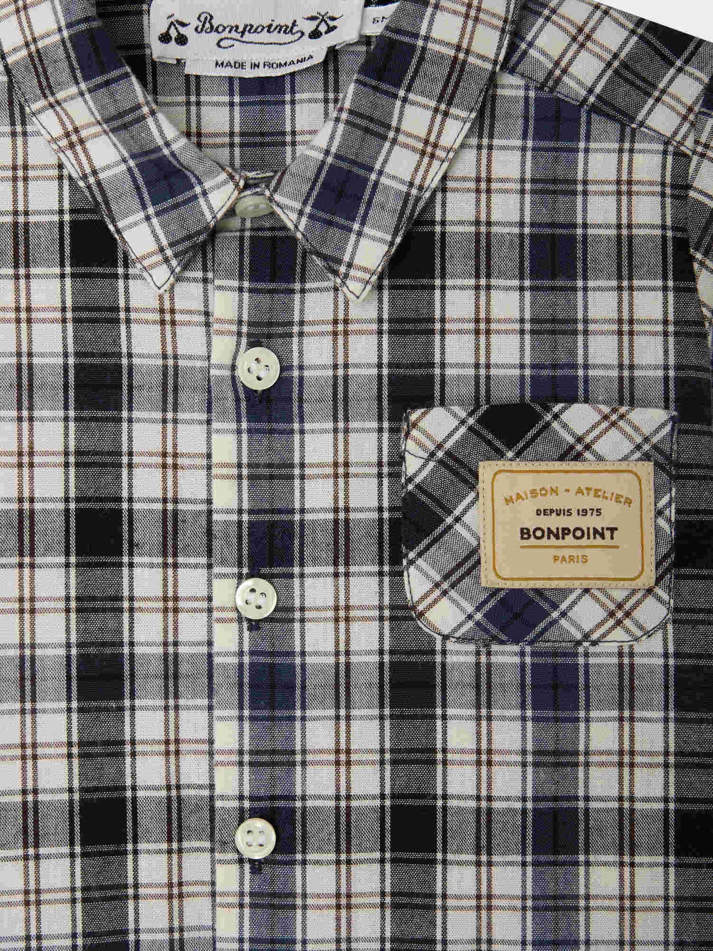 Malo shirt indigo