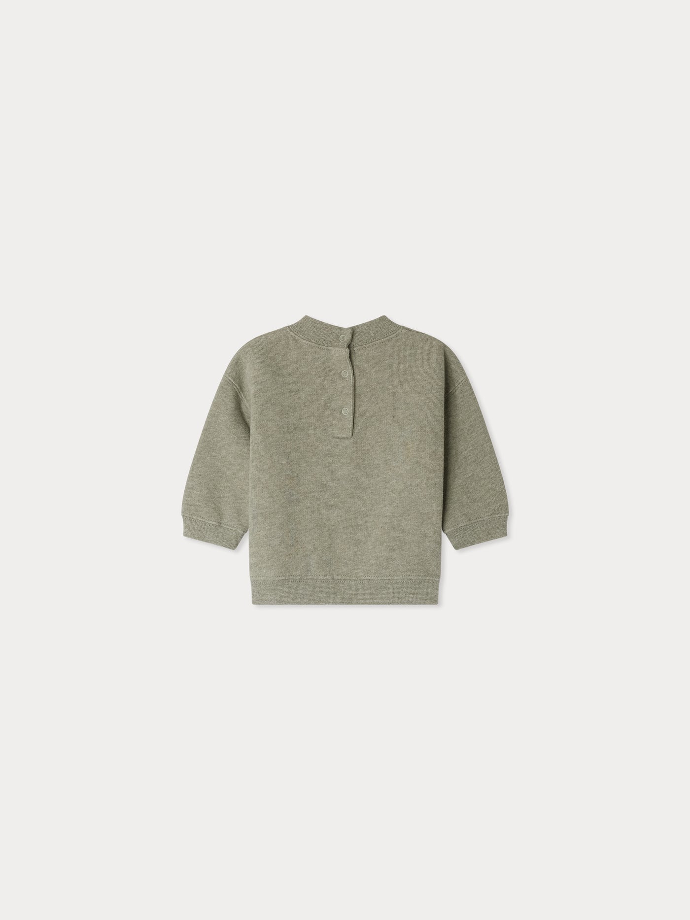 Dady sweatshirt with embroidered Bonpoint Heritage logo in organic cotton