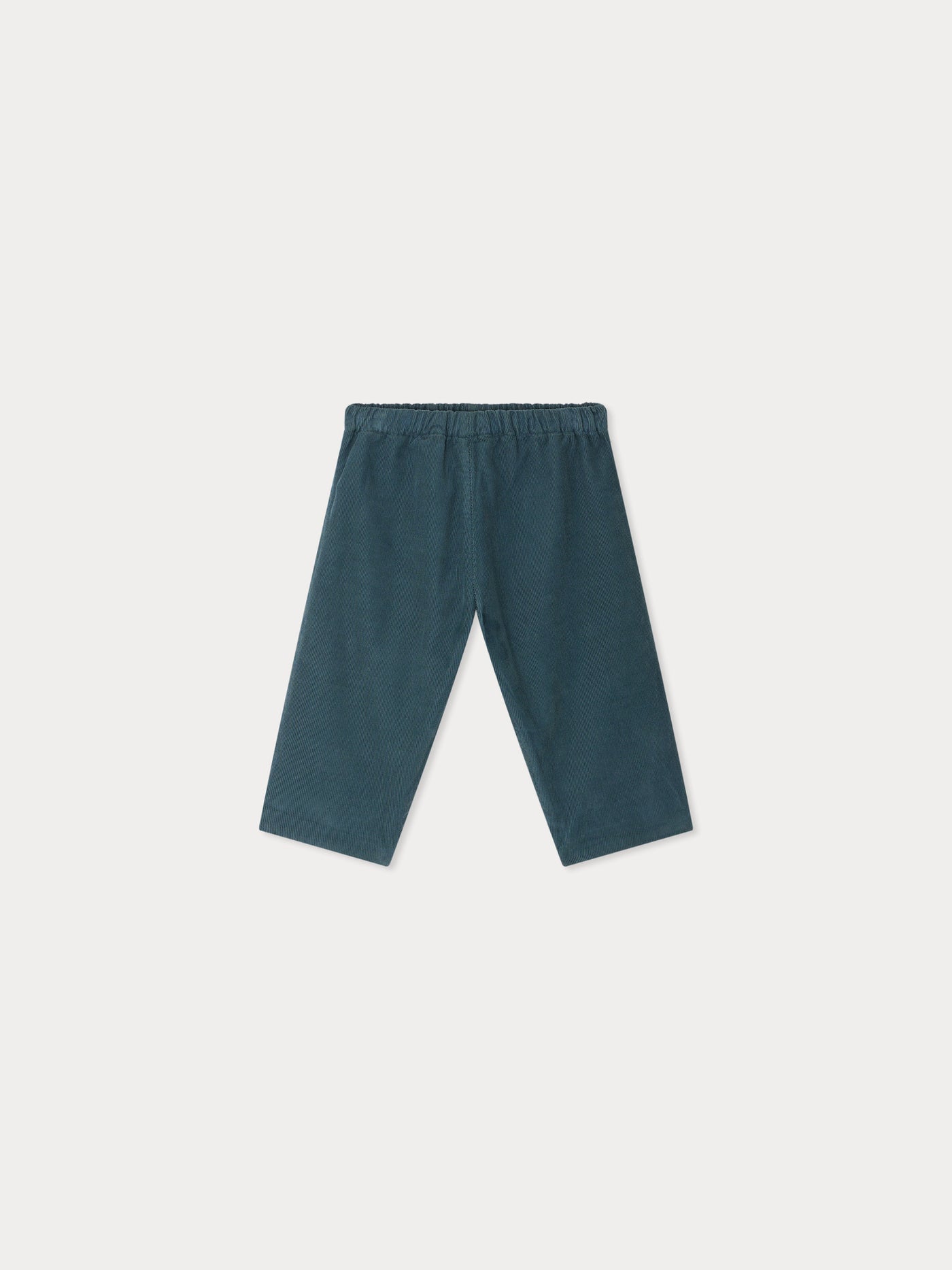 Dandy pants in green velvet