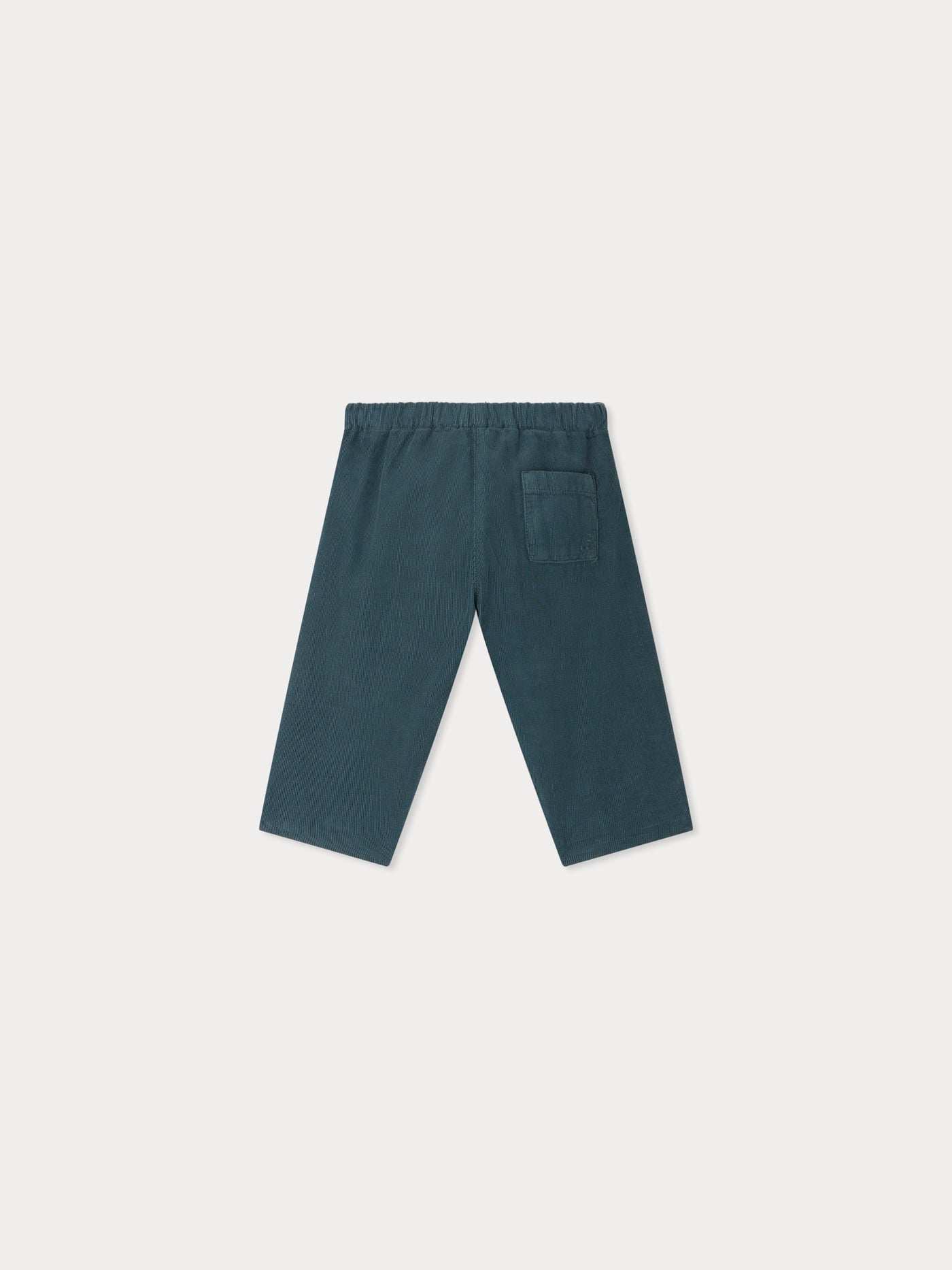Dandy pants in green velvet