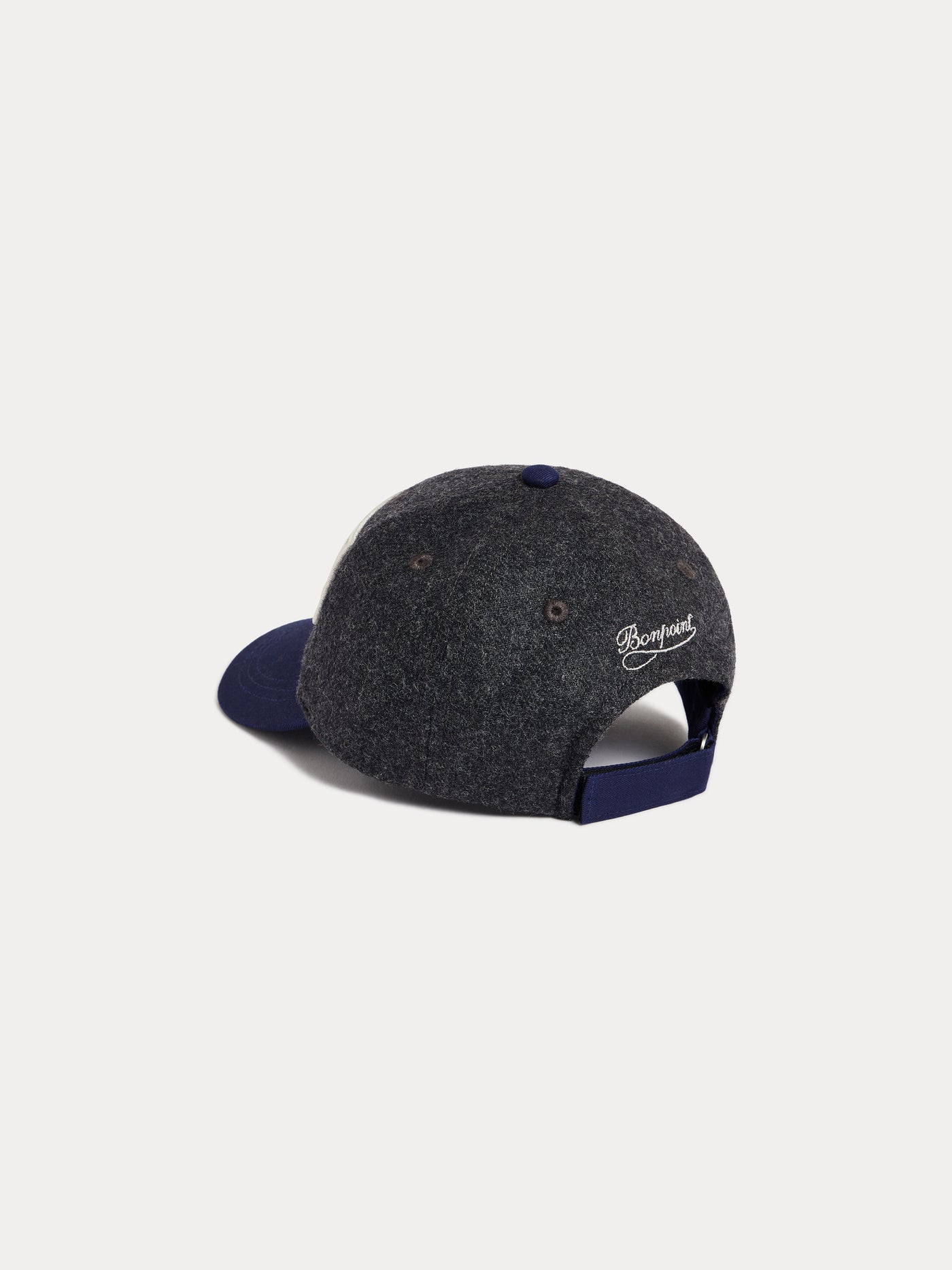 Arnold two-tone cap in flannel