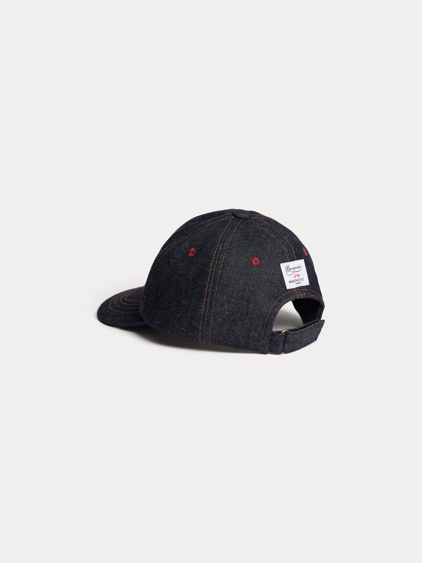 Bonpoint x Maison Kitsuné Arnold cap in organic cotton