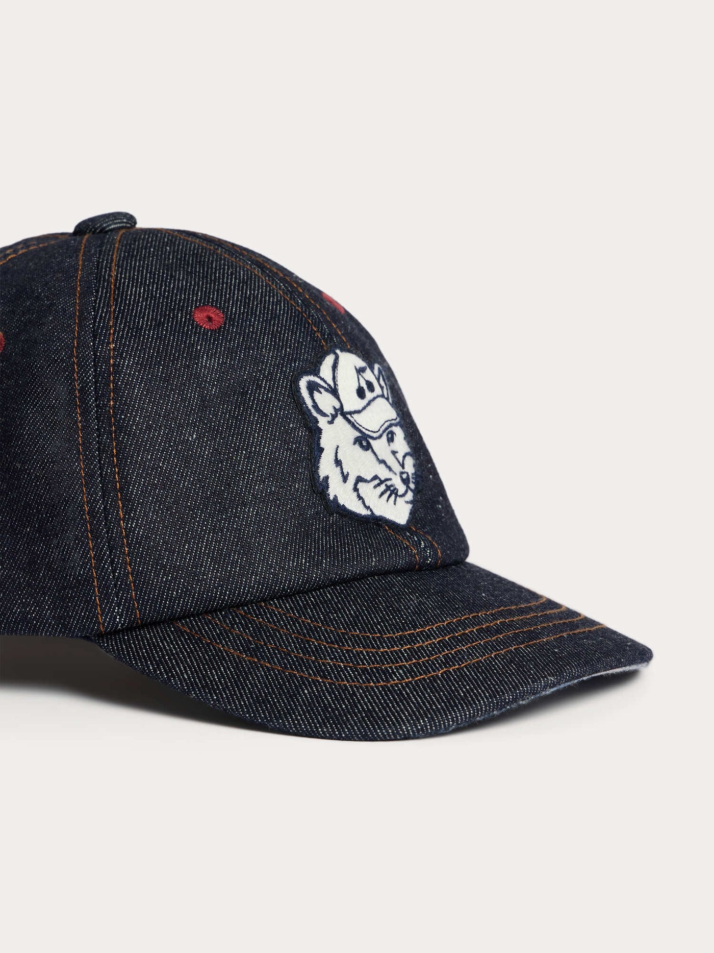 Bonpoint x Maison Kitsuné Arnold cap in organic cotton