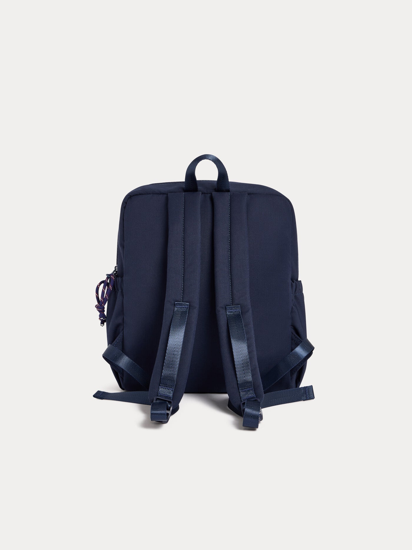 Marx quilted backpack with badges