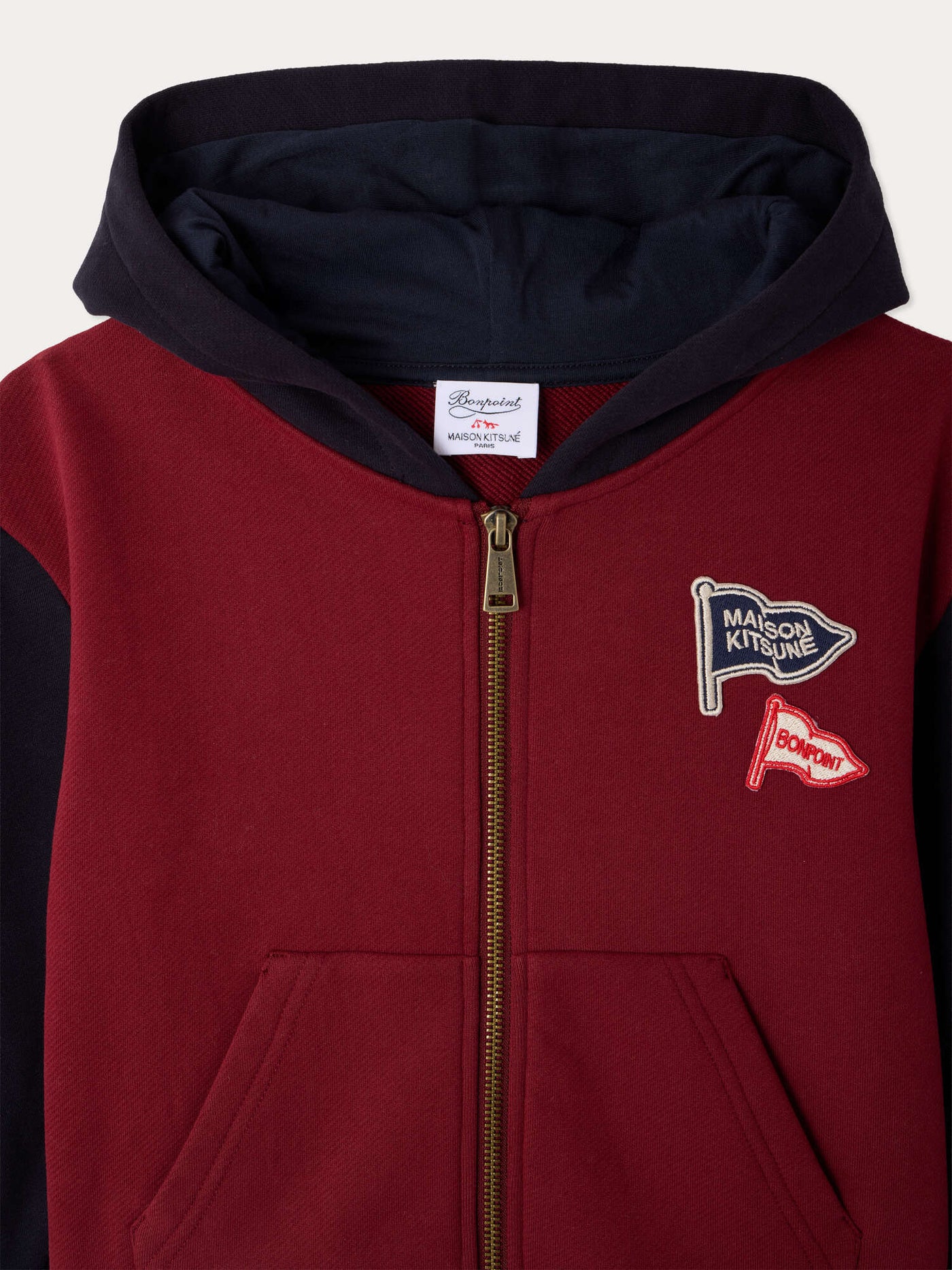 Bonpoint x Maison Kitsuné Matvey sweatshirt in organic cotton