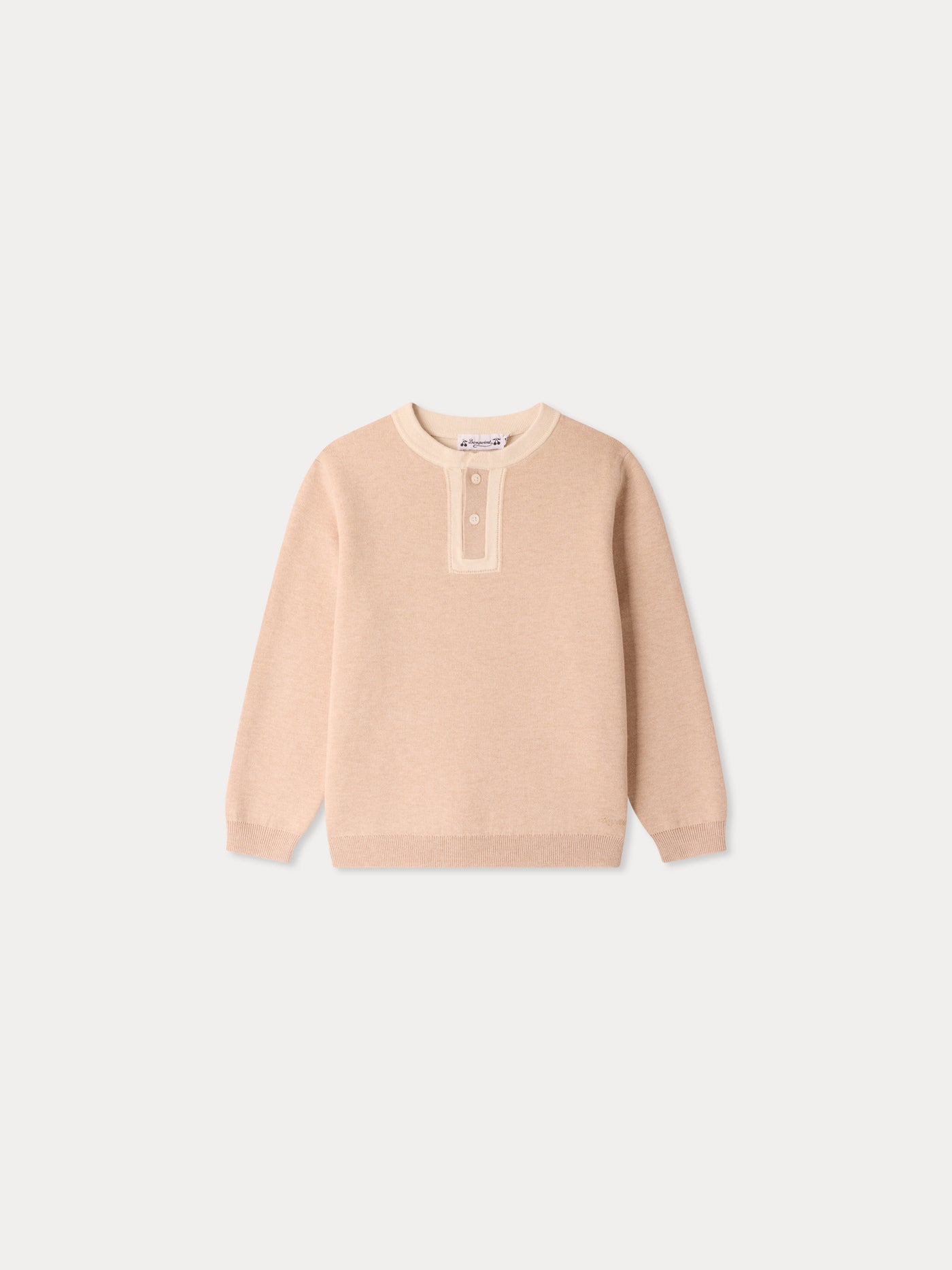 Miro round-neck sweater in organic cotton