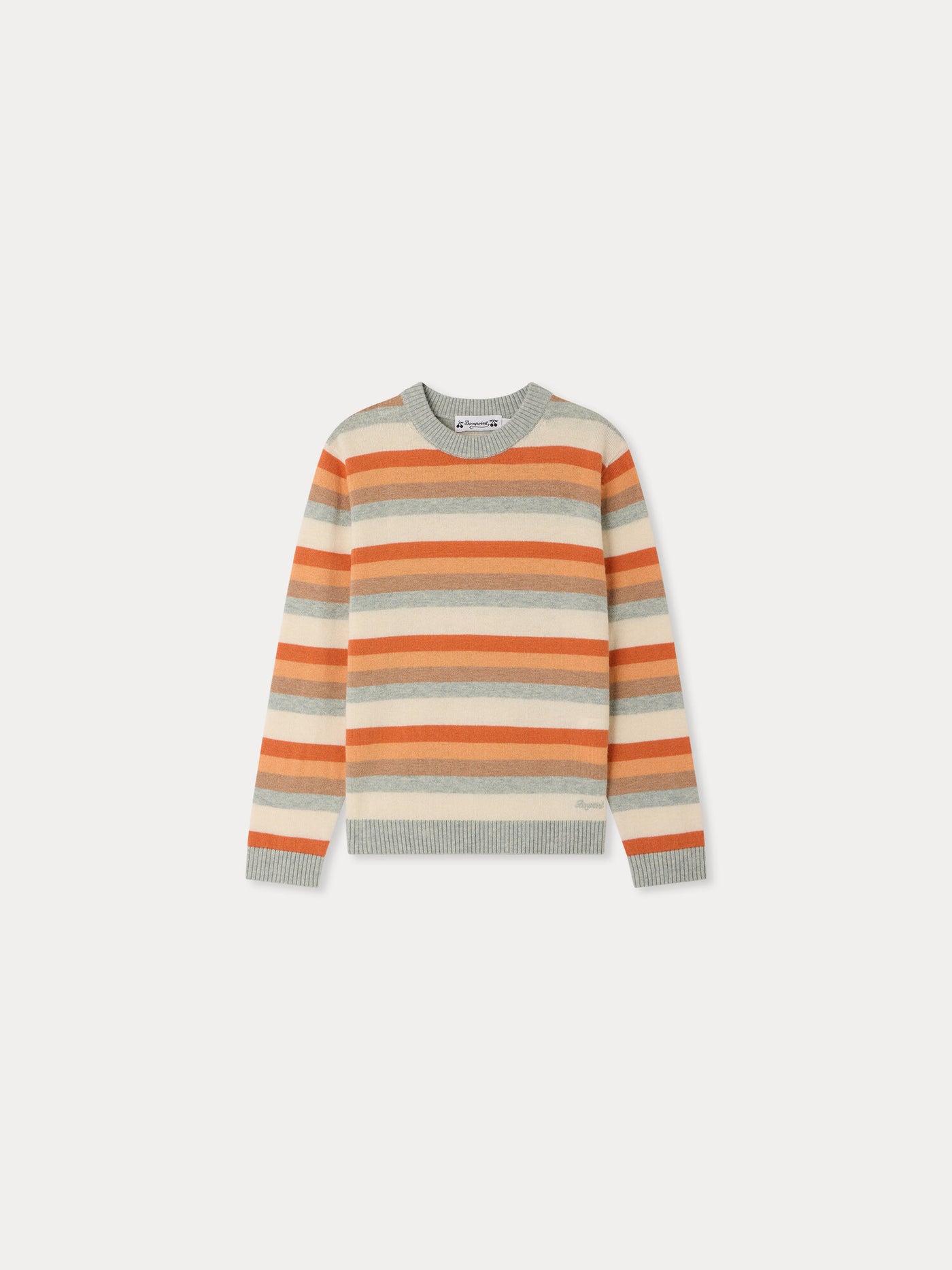 Branco sweater with multicolored stripes