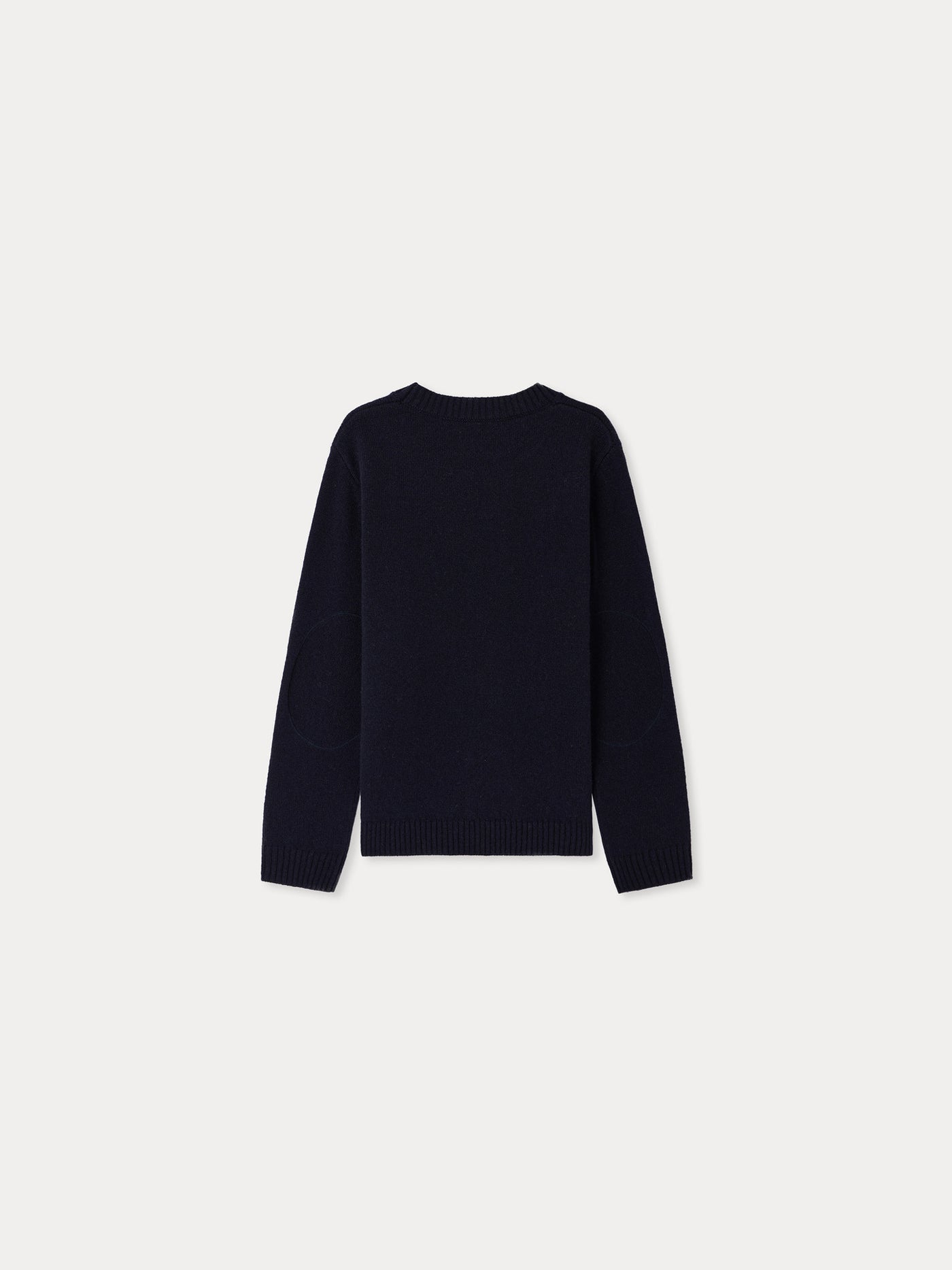 Bonpoint x Maison Kitsuné Mitchell jumper with fox embroidery in wool