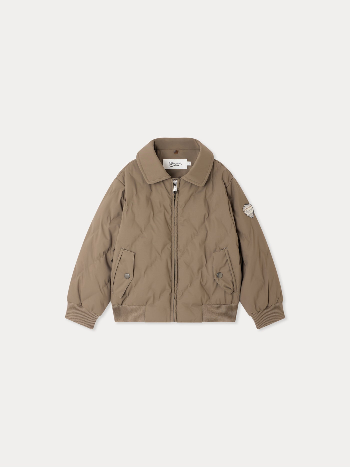 Mickson water-repellent jacket with removable sherpa collar
