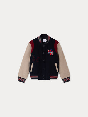 Bonpoint x Maison Kitsuné Maverick padded teddy jacket