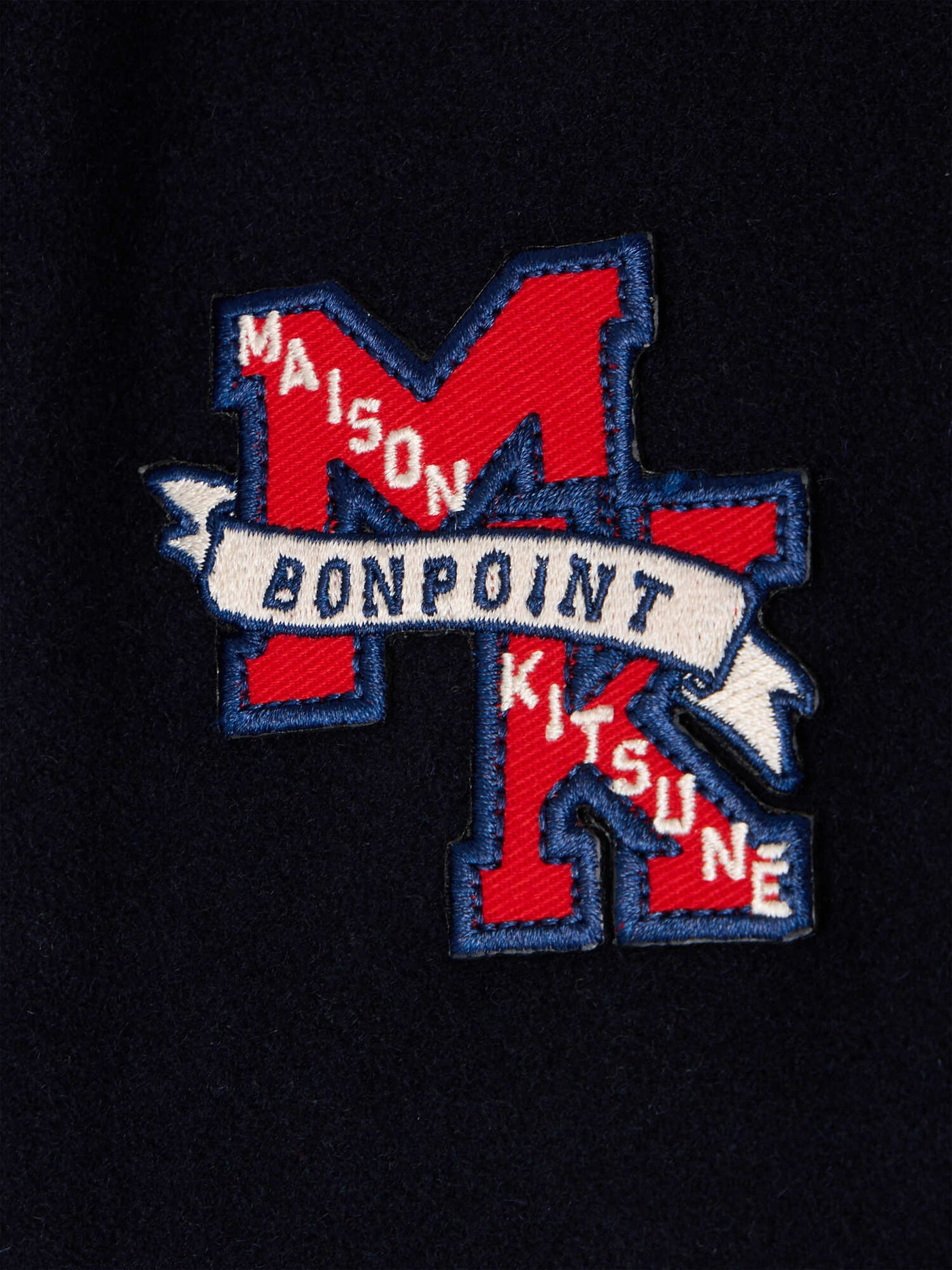 Bonpoint x Maison Kitsuné Maverick padded teddy jacket