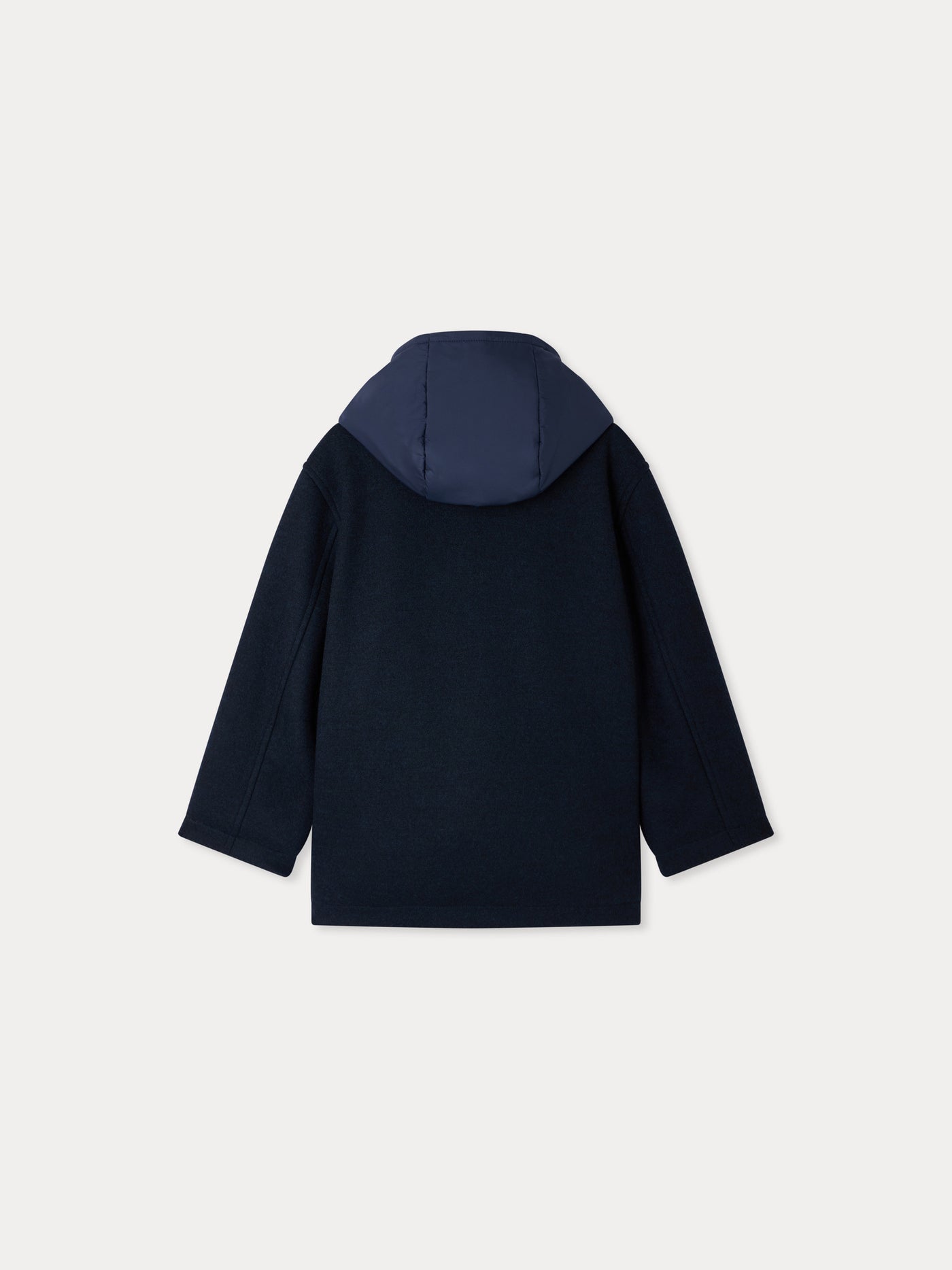 Milad bi-material zipped jacket