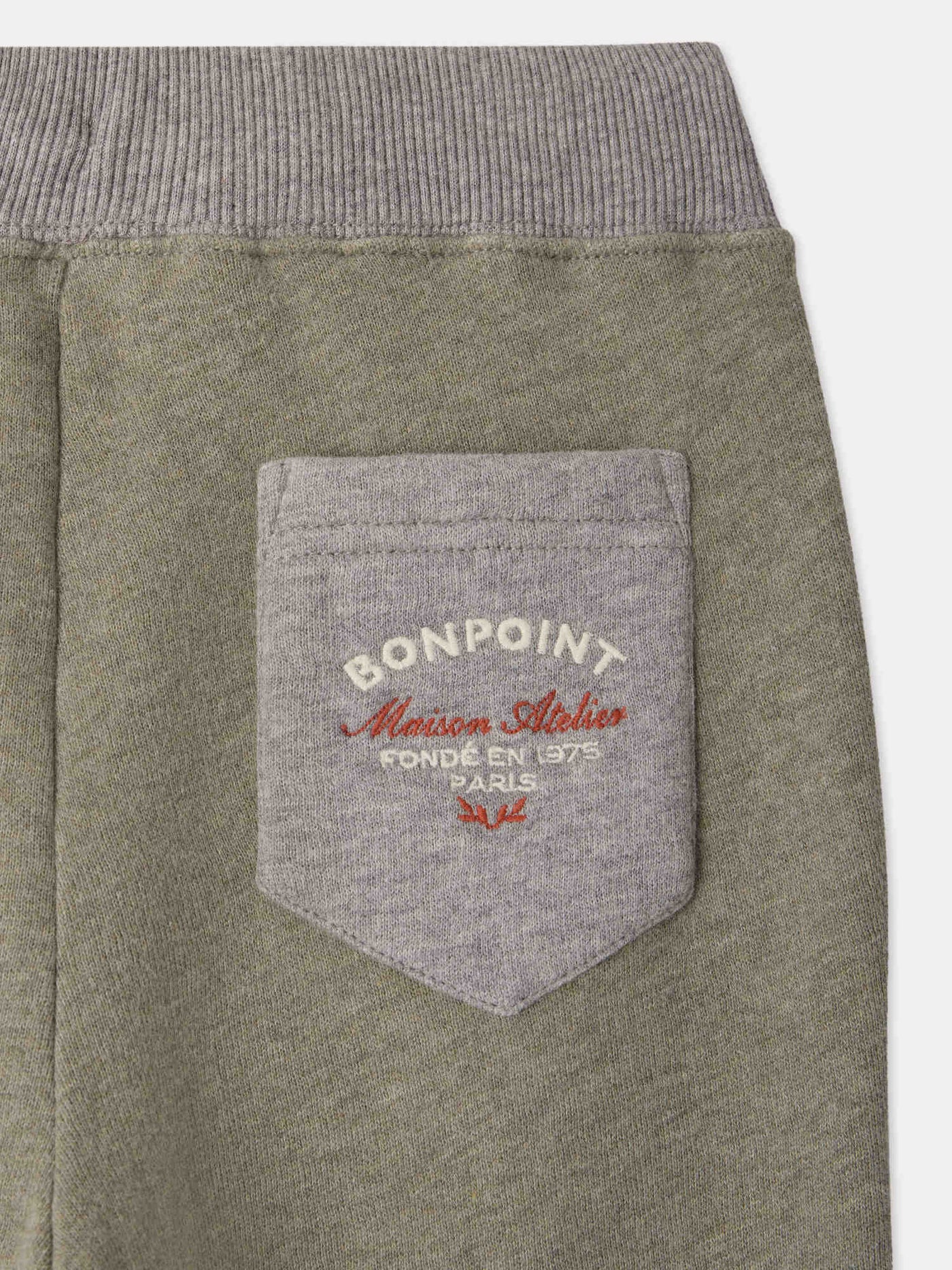 Marcio khaki heather jogging pants