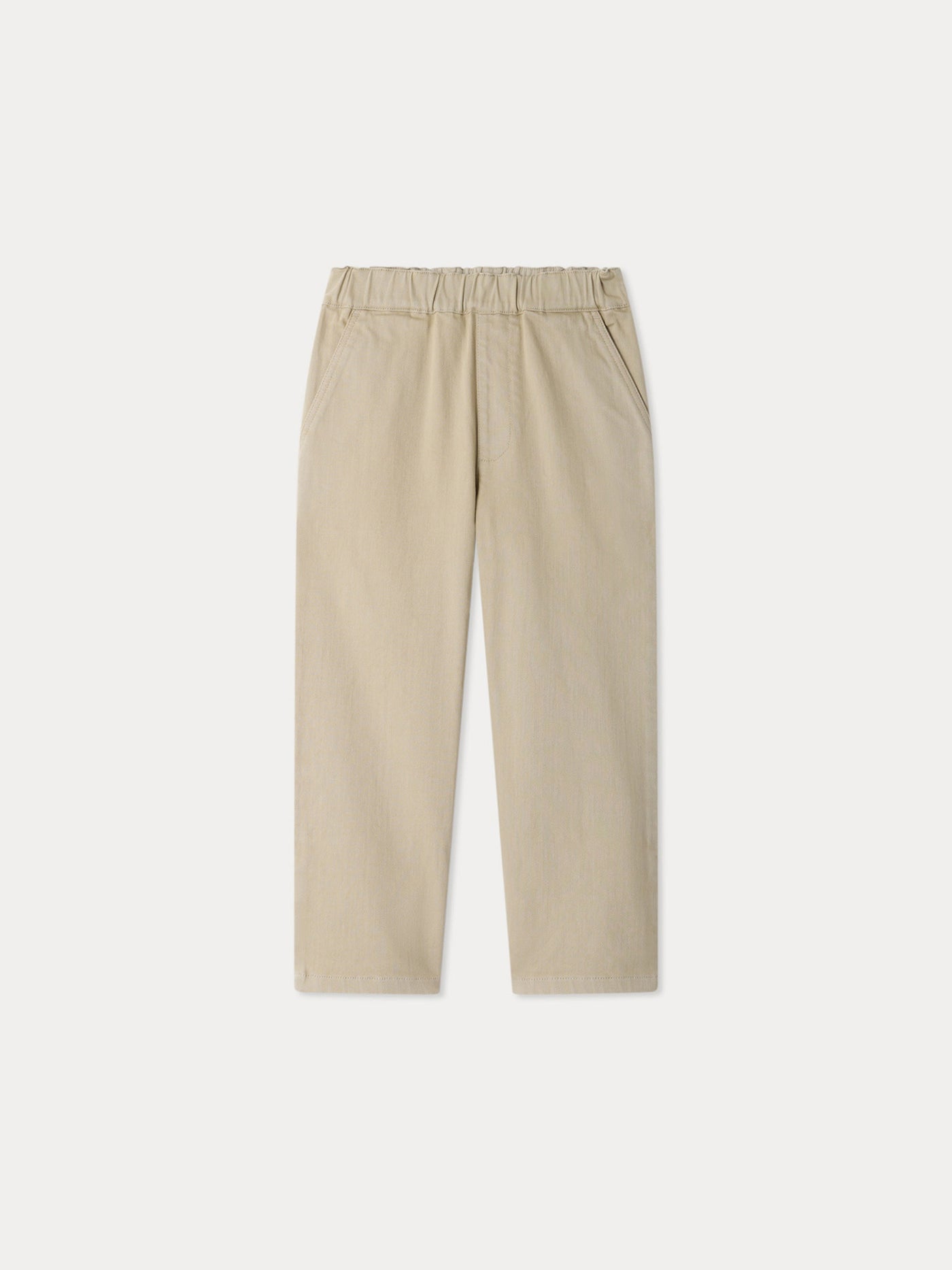 Maurice straight pants in organic cotton