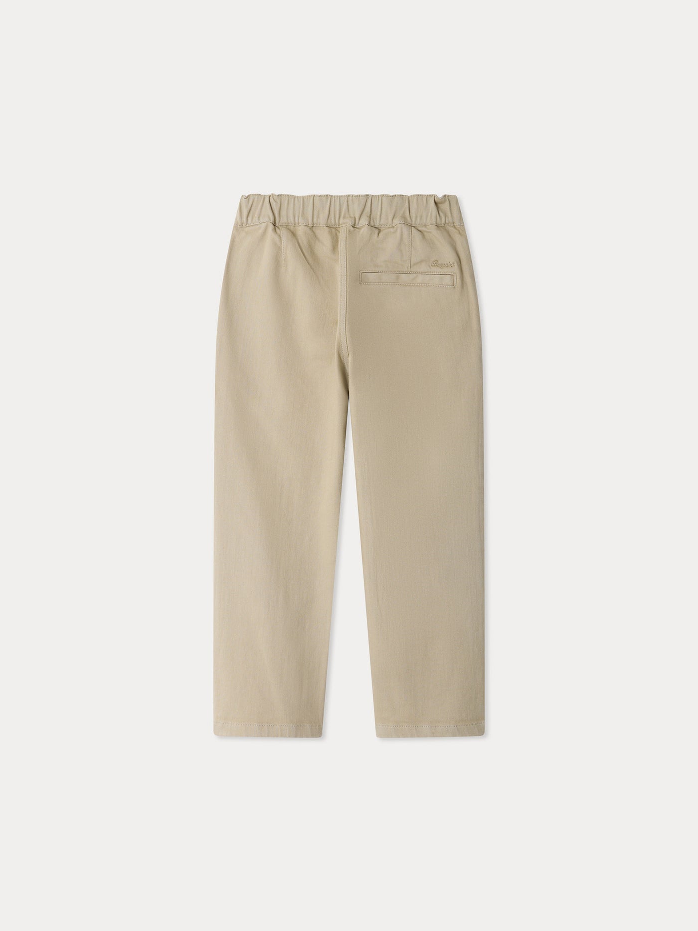 Maurice straight pants in organic cotton