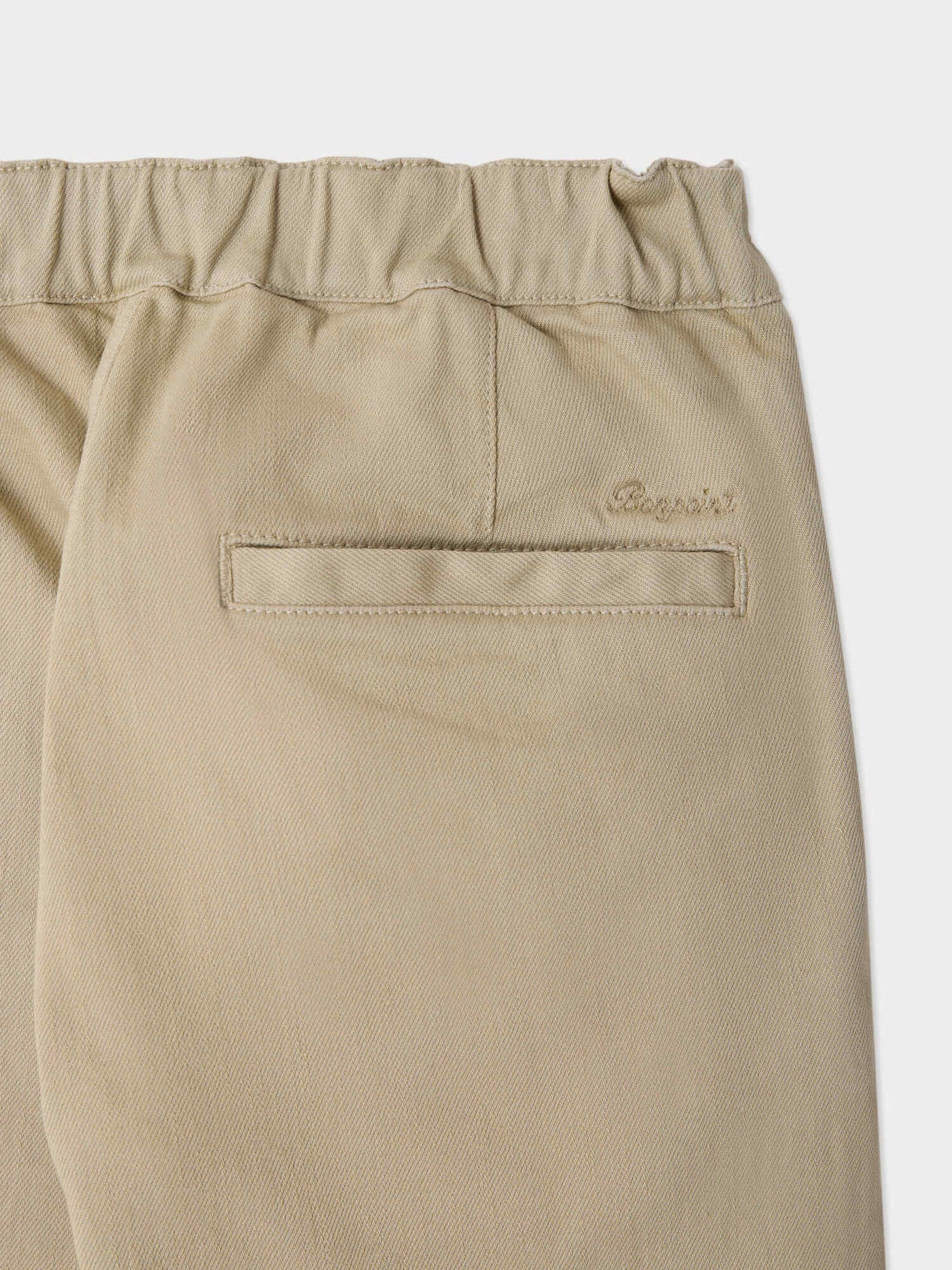 Maurice straight pants in organic cotton