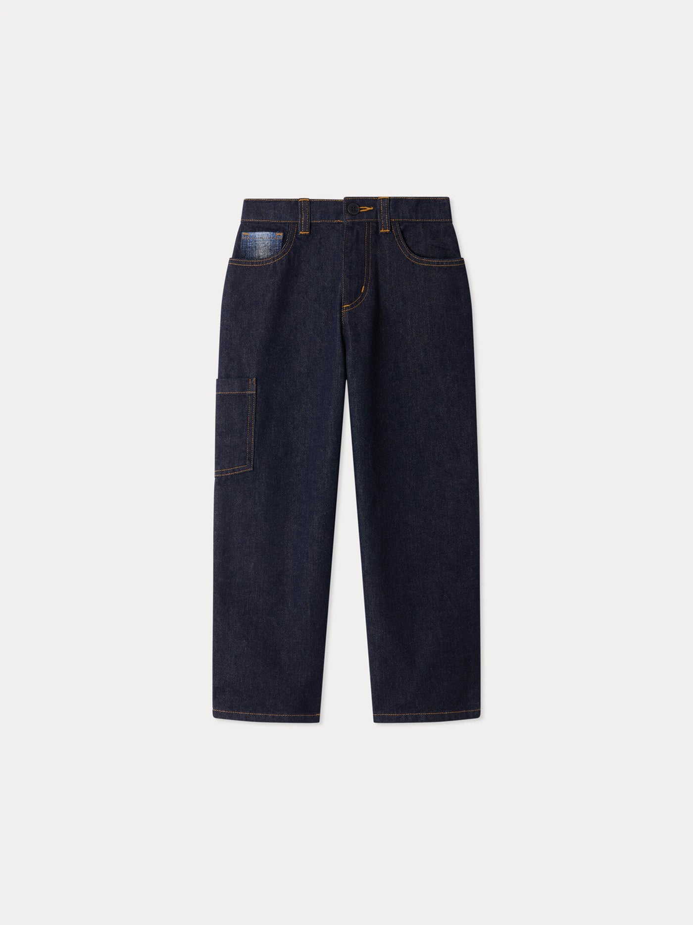 Bonpoint x Maison Kitsuné Morys baggy trousers in organic cotton