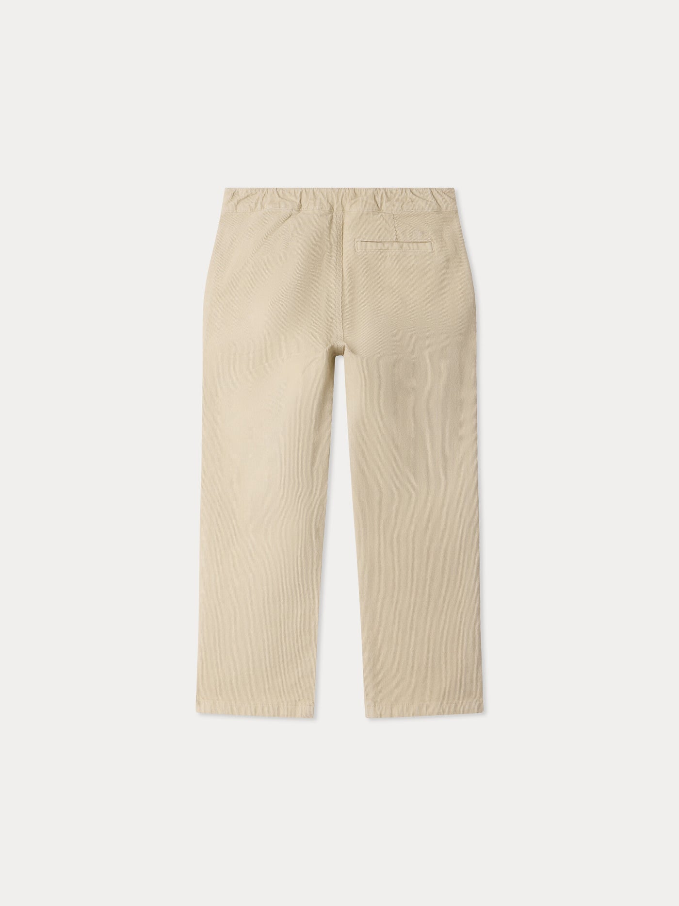 Mirak straight trousers with organic cotton embroidery