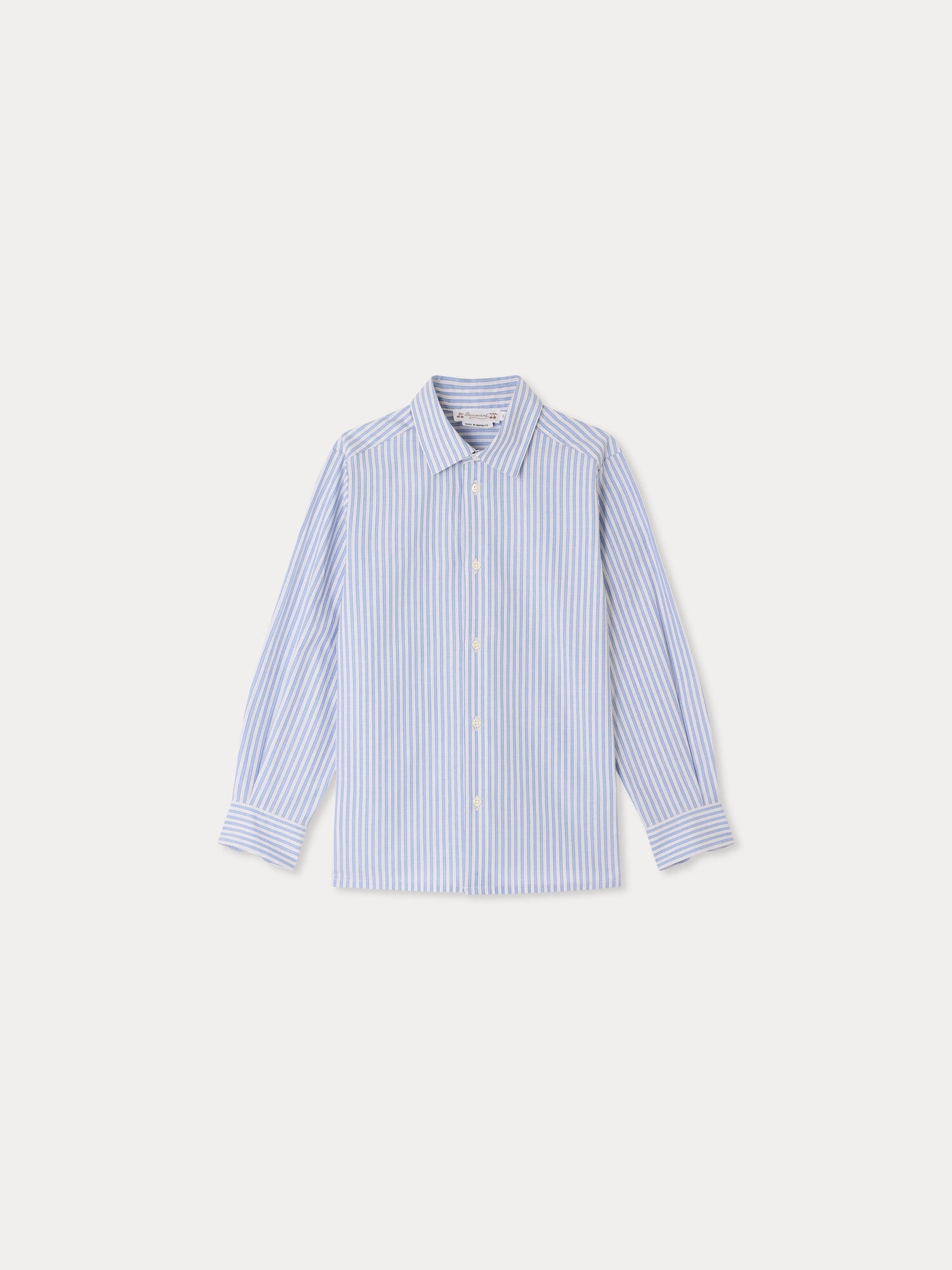 Aristote shirt with blue stripes