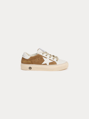 Bonpoint x Golden Goose beige May child sneakers