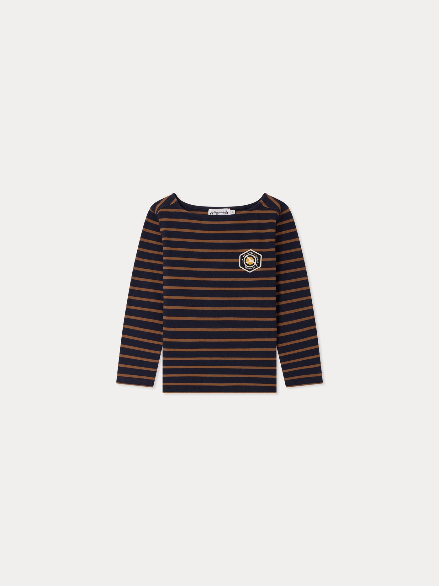 Baudelaire striped T-shirt in organic cotton