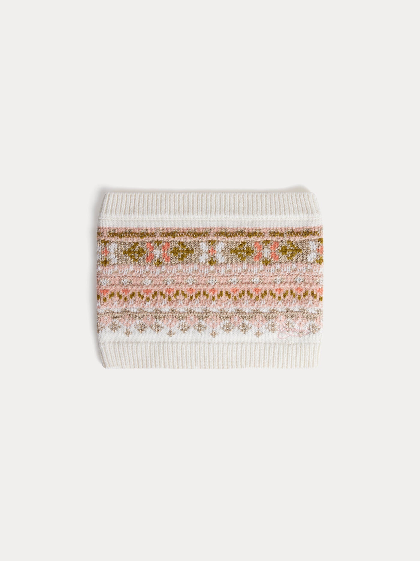 Snood Jood in embroidered jacquard