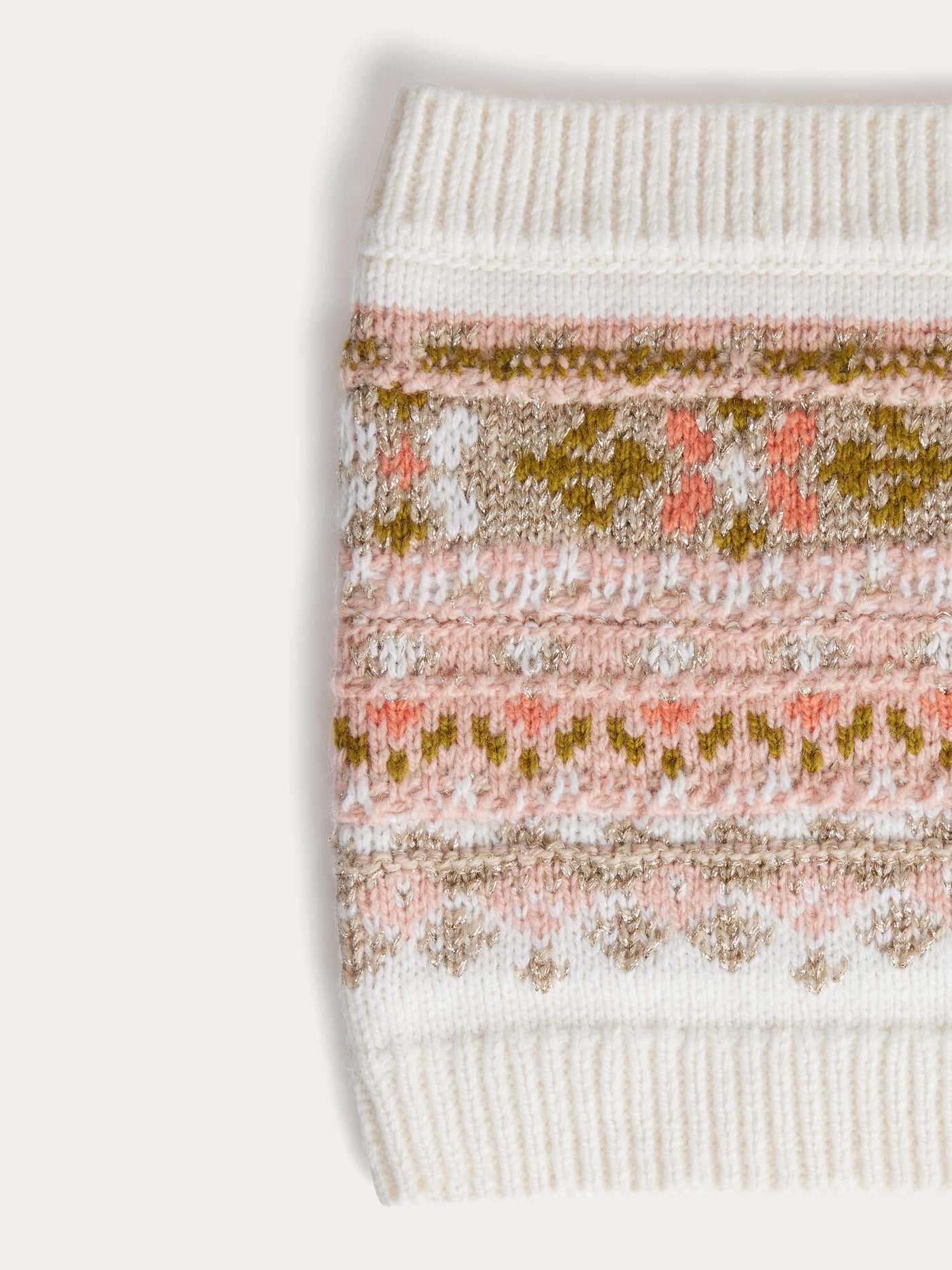 Snood Jood in embroidered jacquard