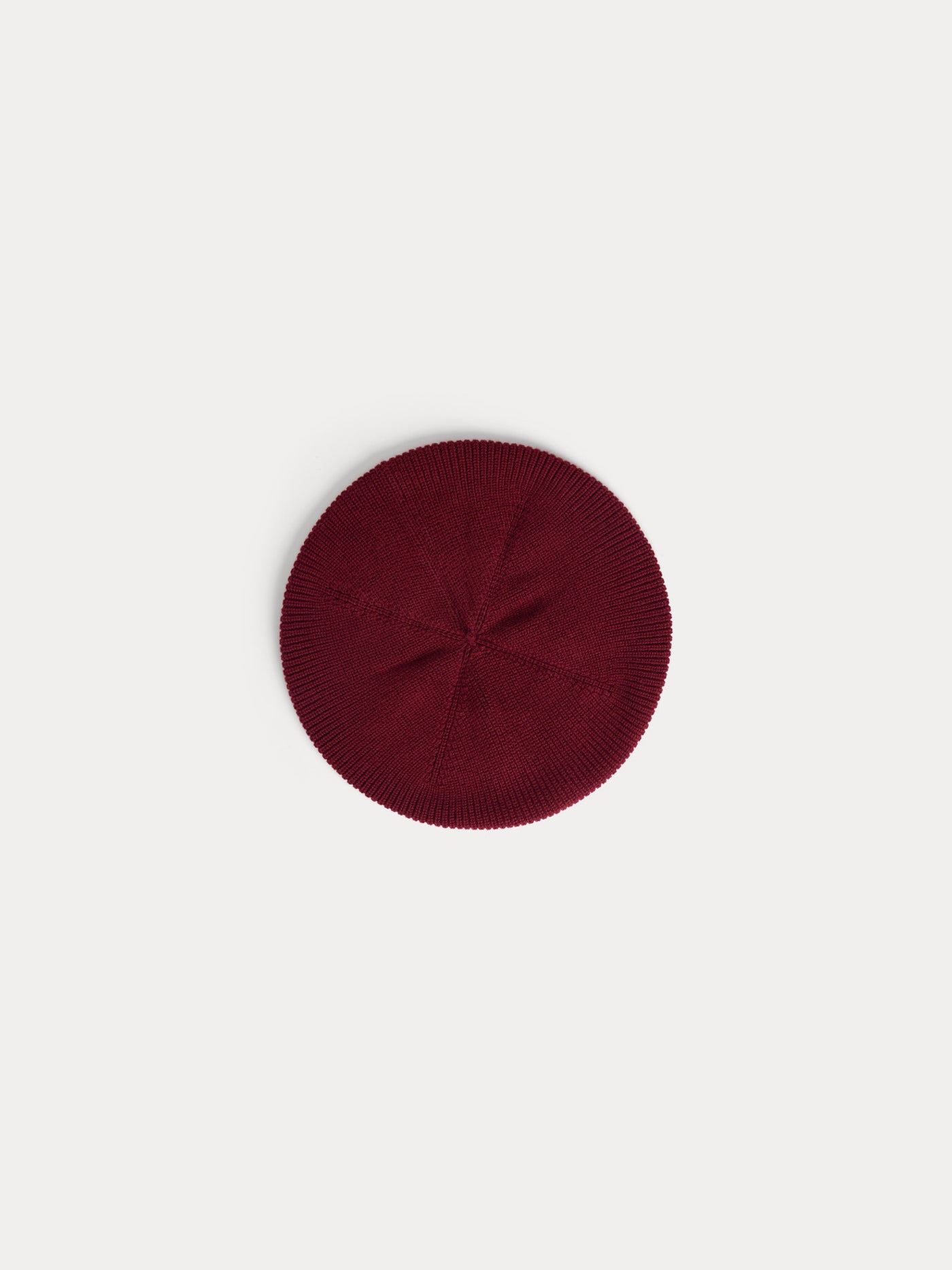 Bonpoint x Maison Kitsuné Mikaila beret with fox and cherry embroidery