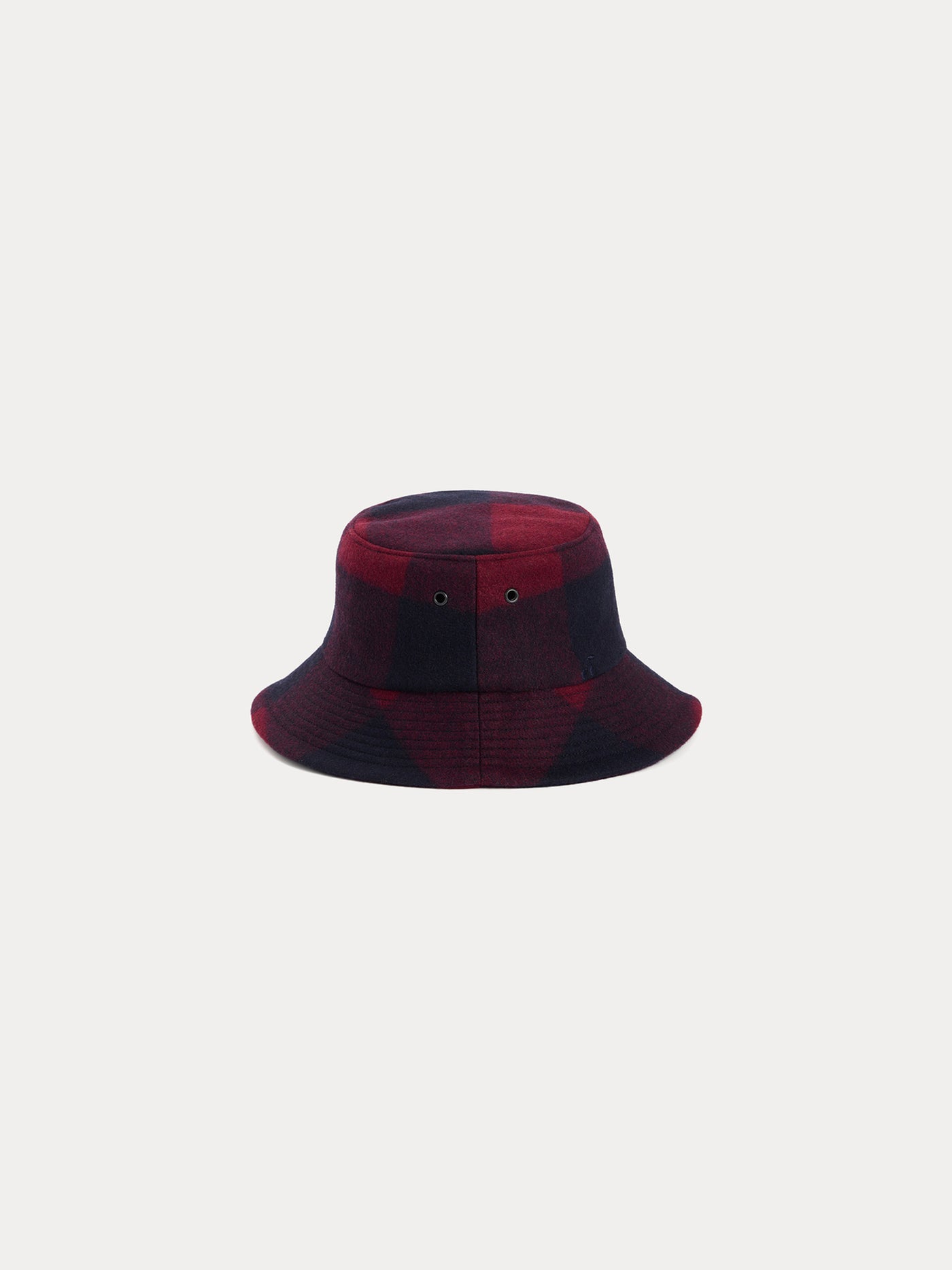 Bob Theana burgundy checkered