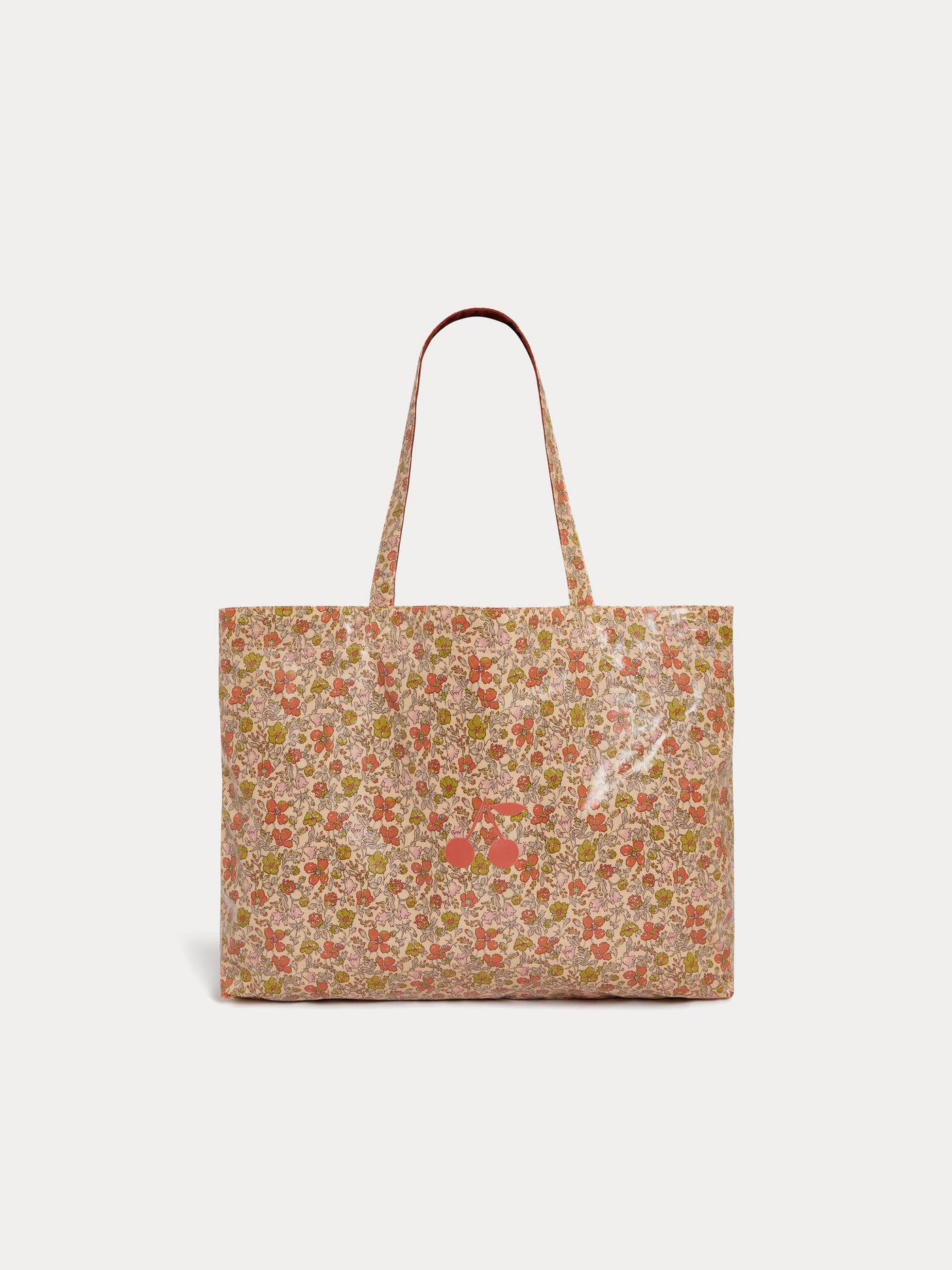 Newbaggy tote bag in yellow Liberty fabric in organic cotton
