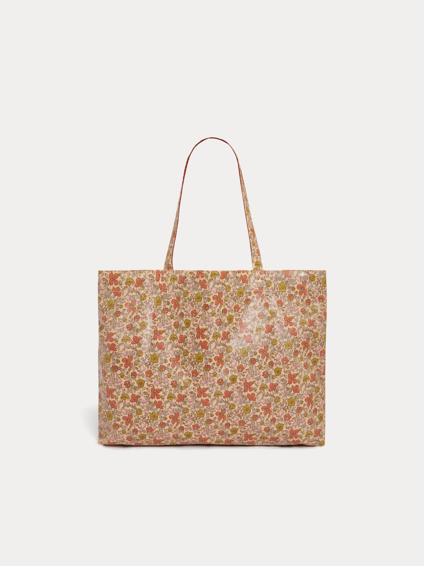 Newbaggy tote bag in yellow Liberty fabric in organic cotton