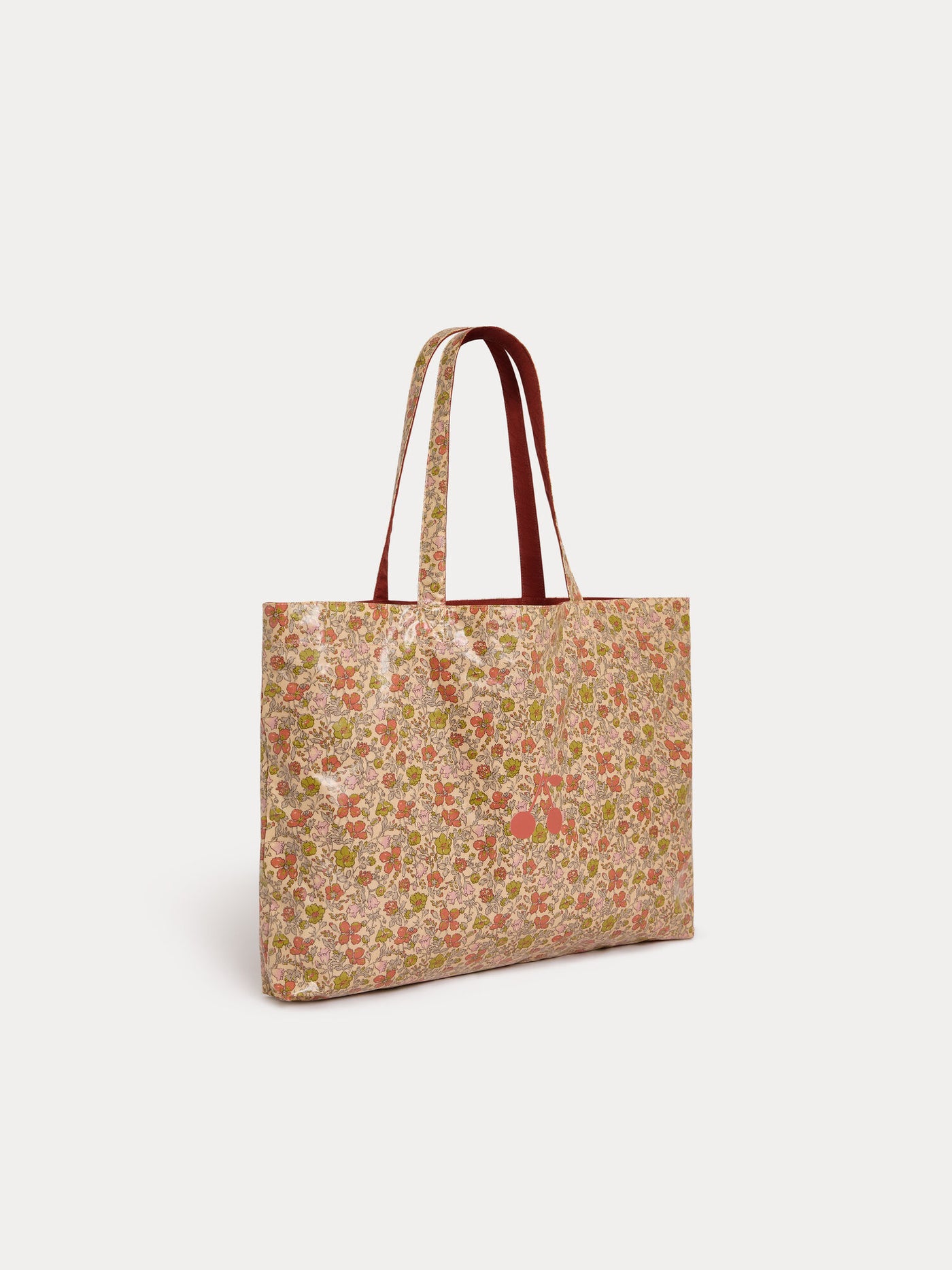 Newbaggy tote bag in yellow Liberty fabric in organic cotton
