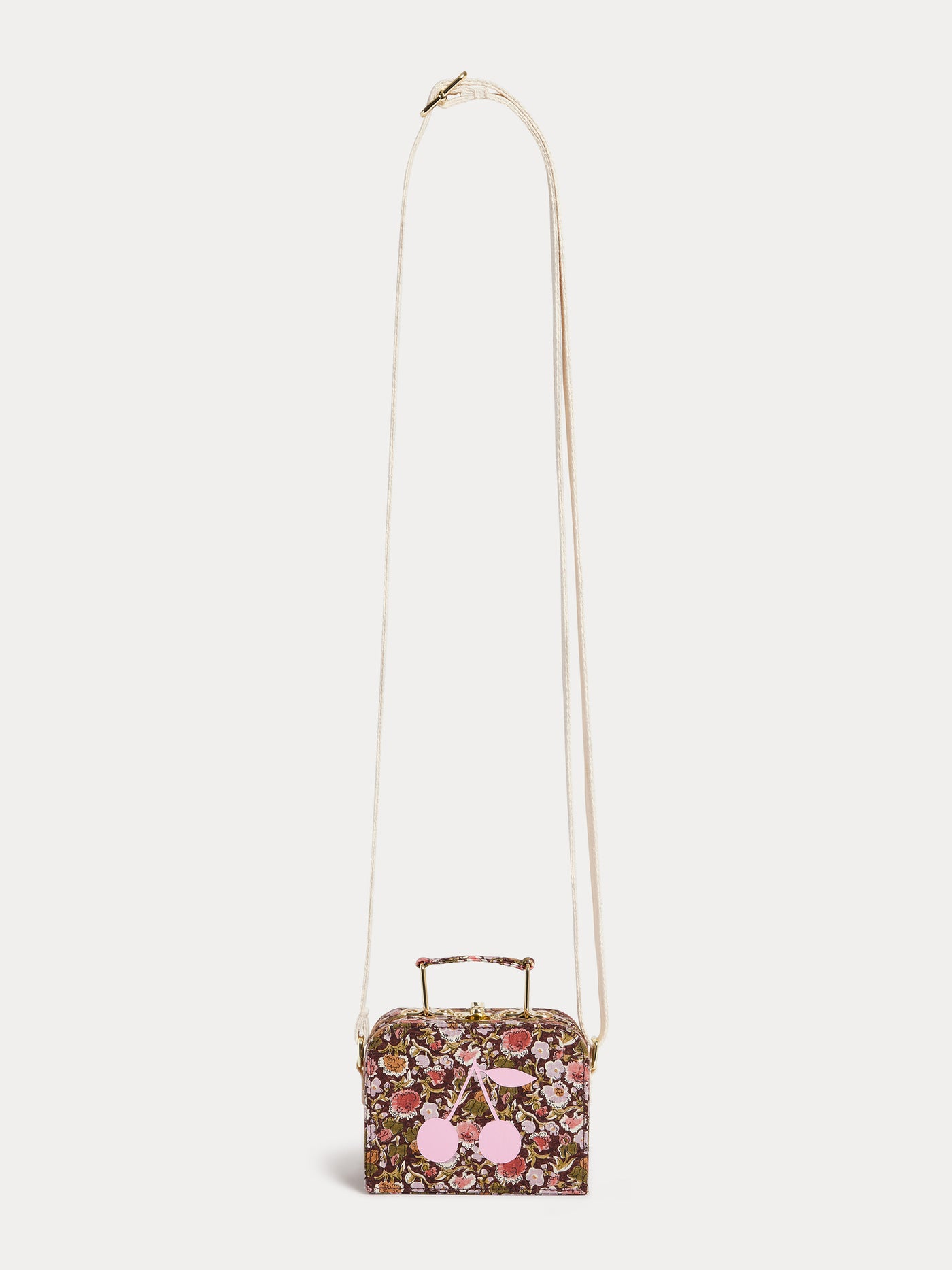 Aimane suitcase bag in Liberty organic cotton fabric