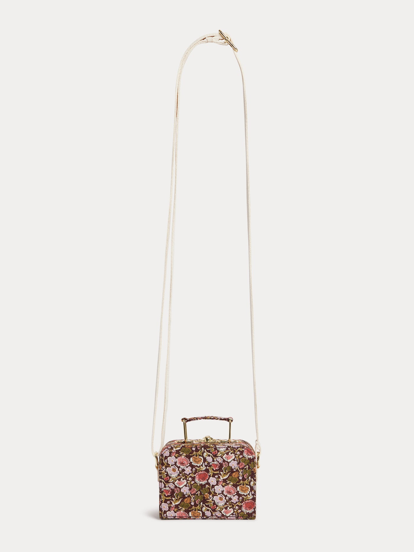 Aimane suitcase bag in Liberty organic cotton fabric