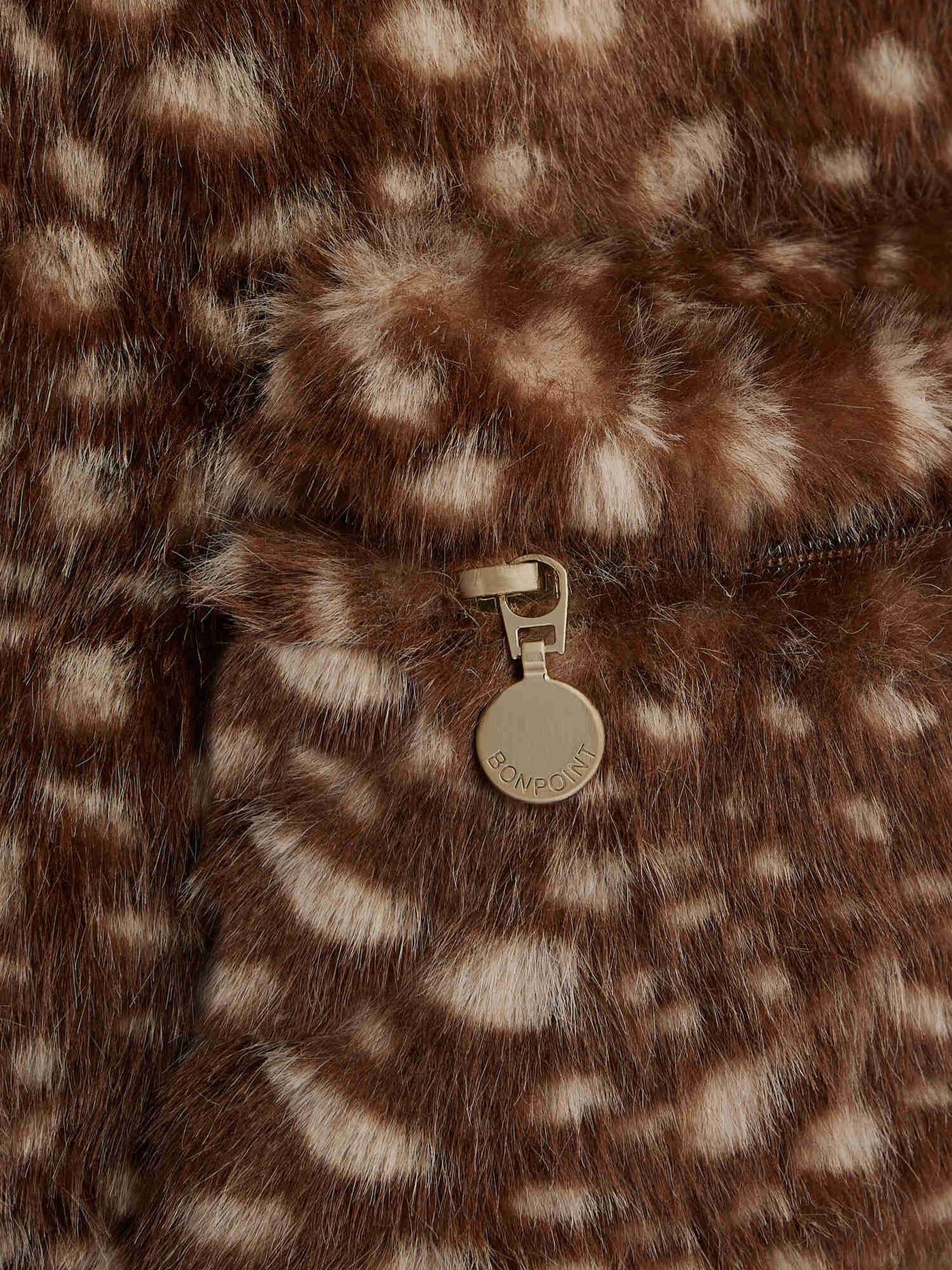 Ganj faux fur backpack