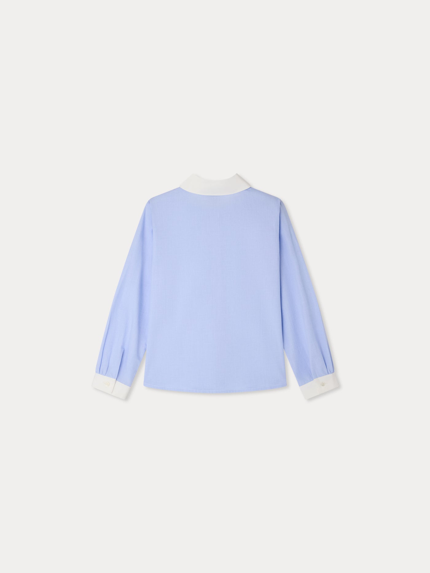 Bonpoint x Maison Kitsuné Marlene embroidered blouse, organic cotton