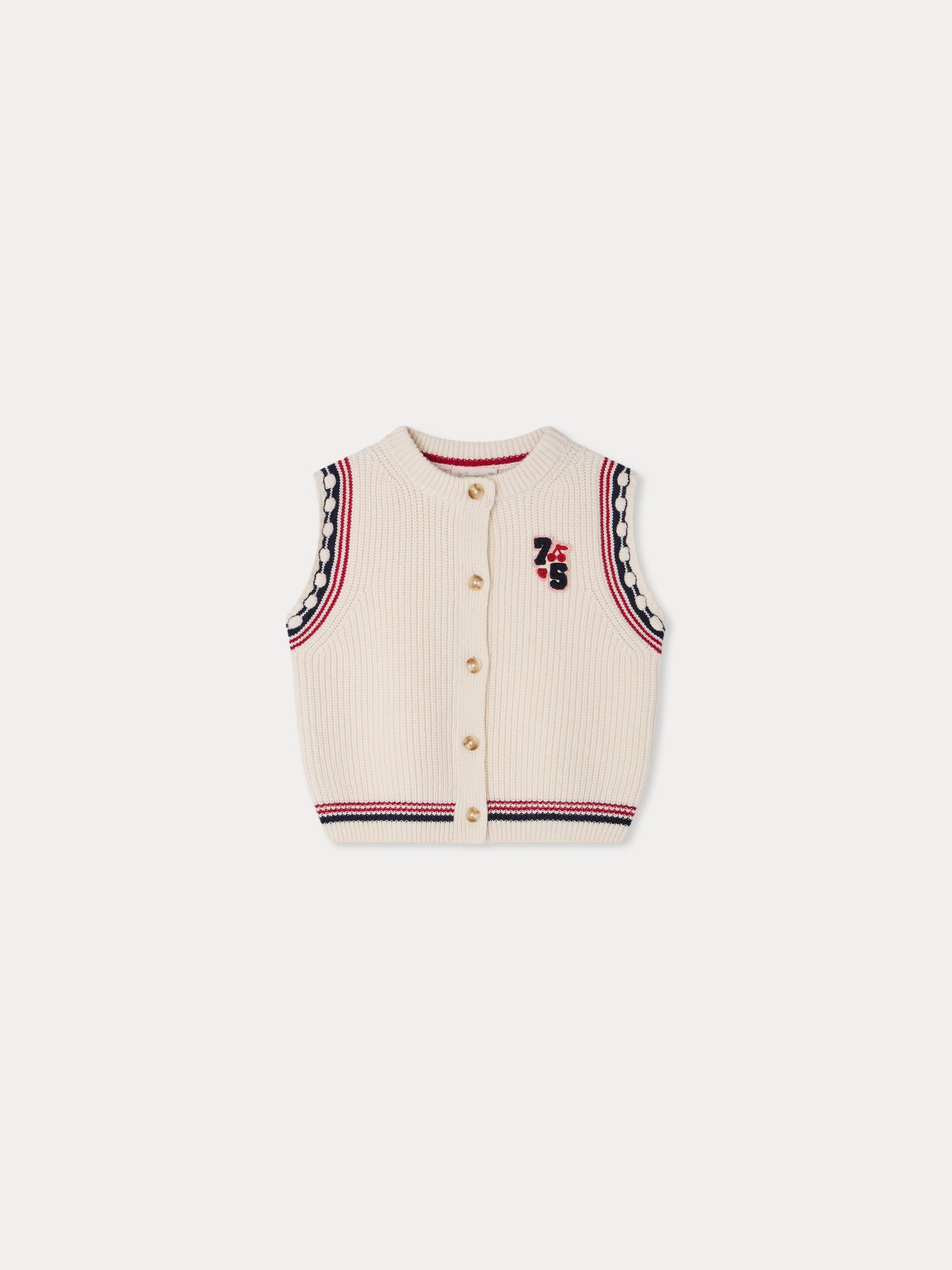 Mona sleeveless cardigan