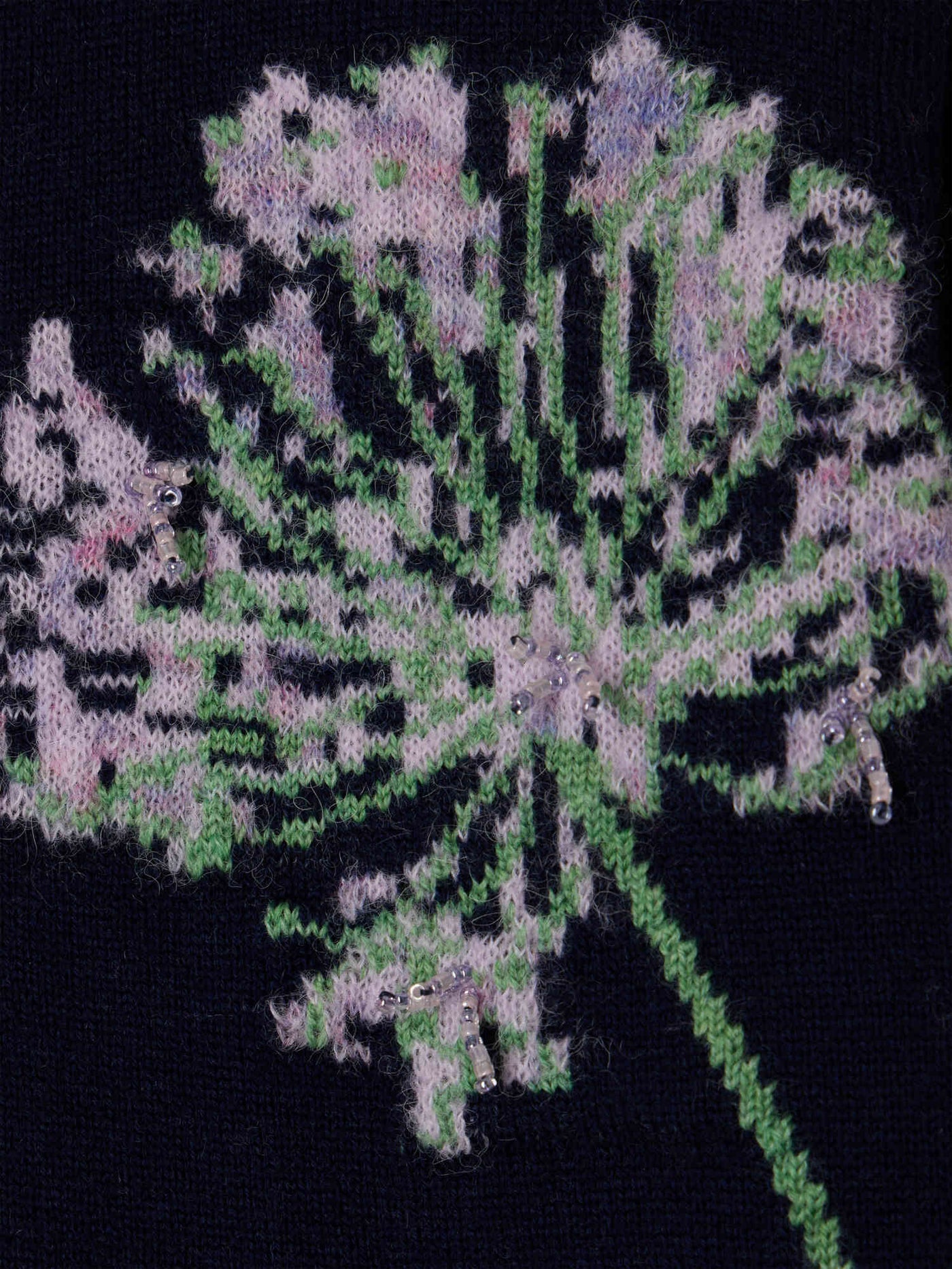 Bonpoint x MoMA Mahena cardigan with intarsia flower